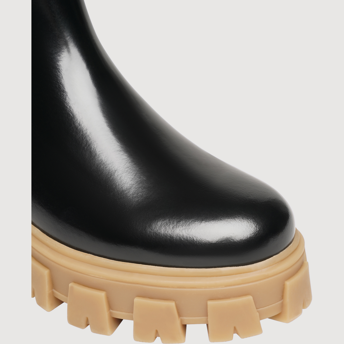 N91 Damen Boot Style Choice Plain Schwarz/Hellbraun