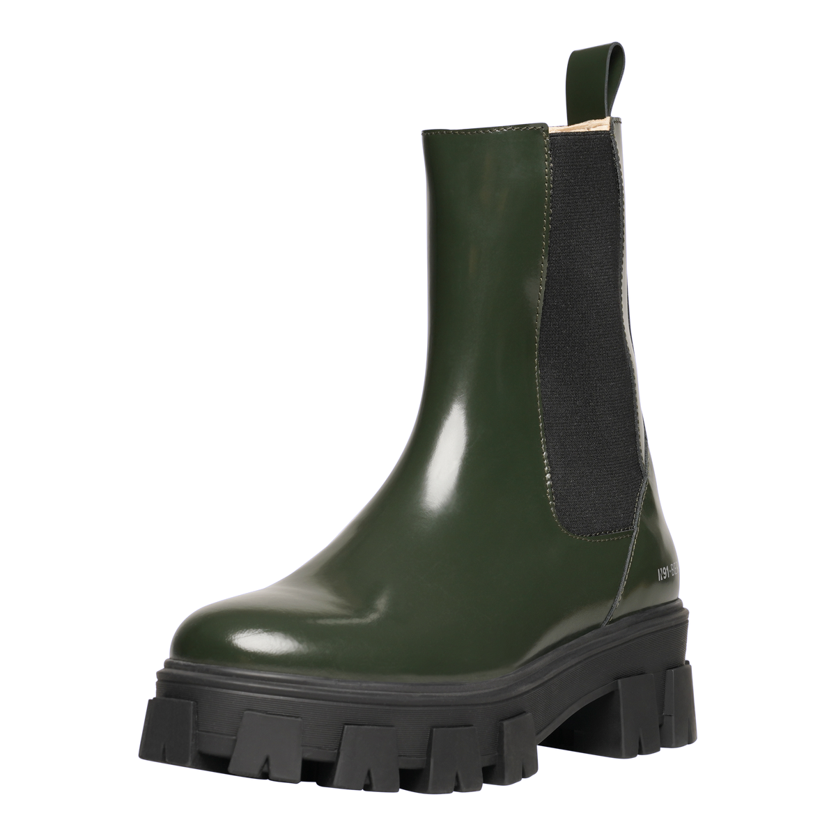 N91 Damen Boot Style Choice Plain Grün