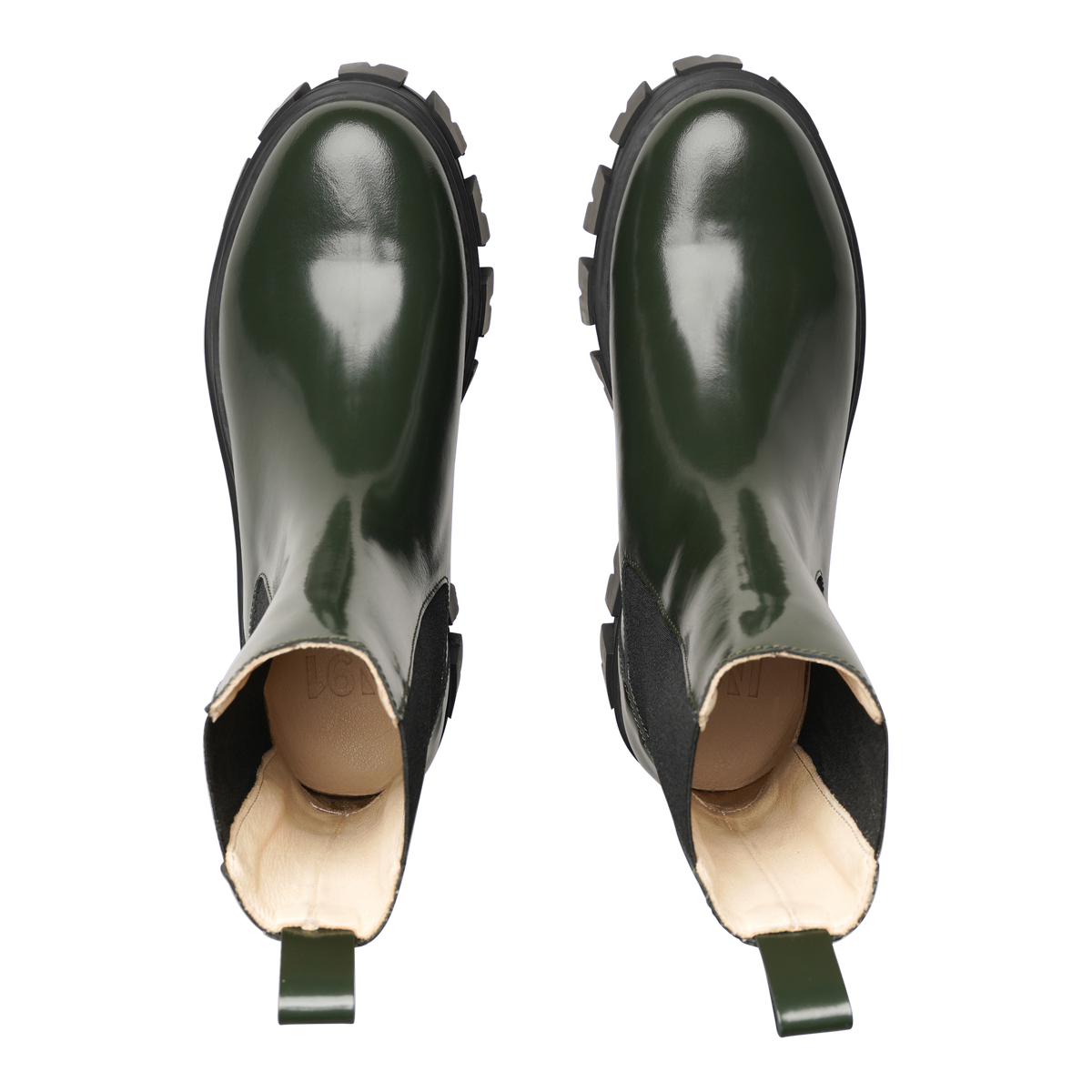 N91 Damen Boot Style Choice Plain Grün