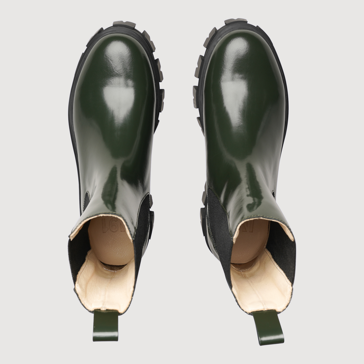 N91 Damen Boot Style Choice Plain Grün