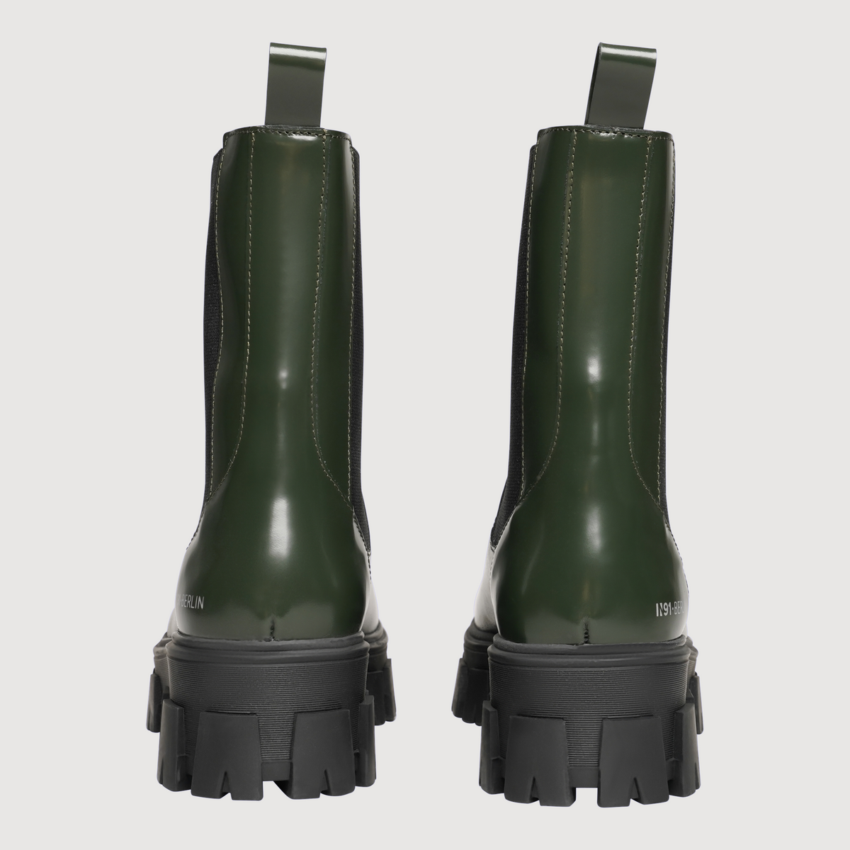 N91 Damen Boot Style Choice Plain Grün