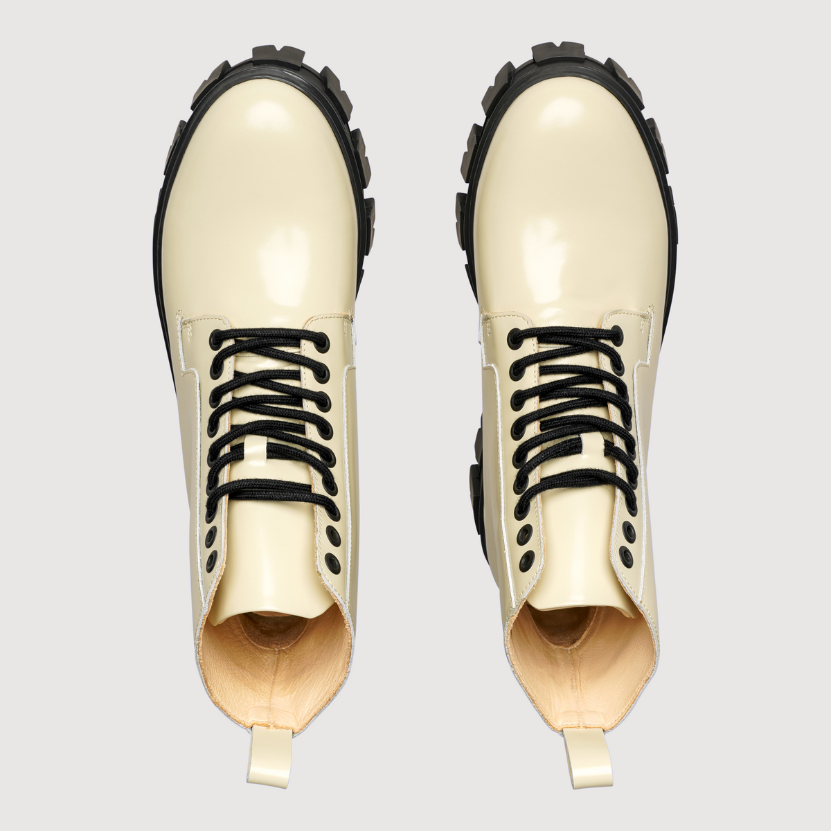N91 Damen Boot Style Choice Plain Hellbraun