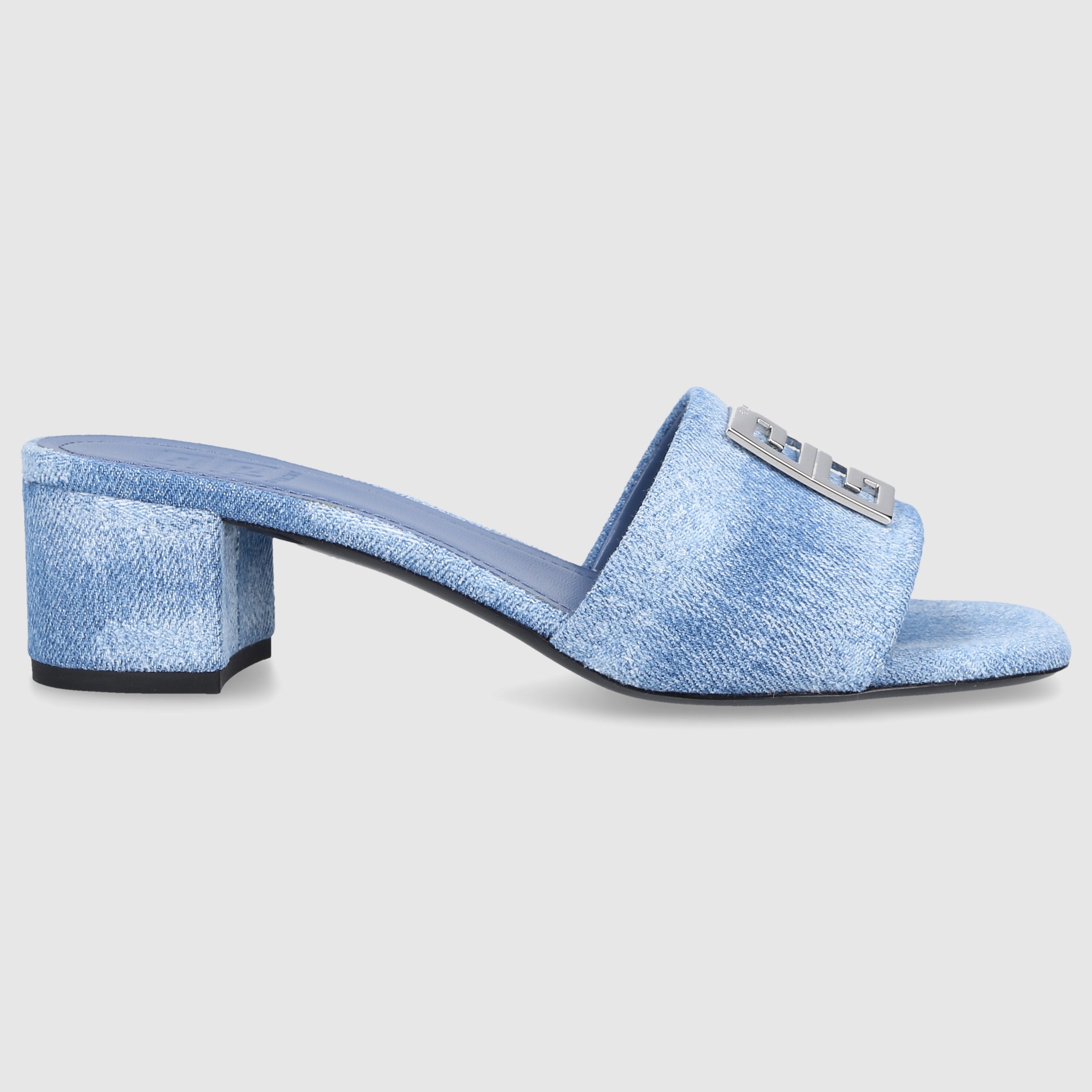 Givenchy Damen Pantoletten 4G  Denim