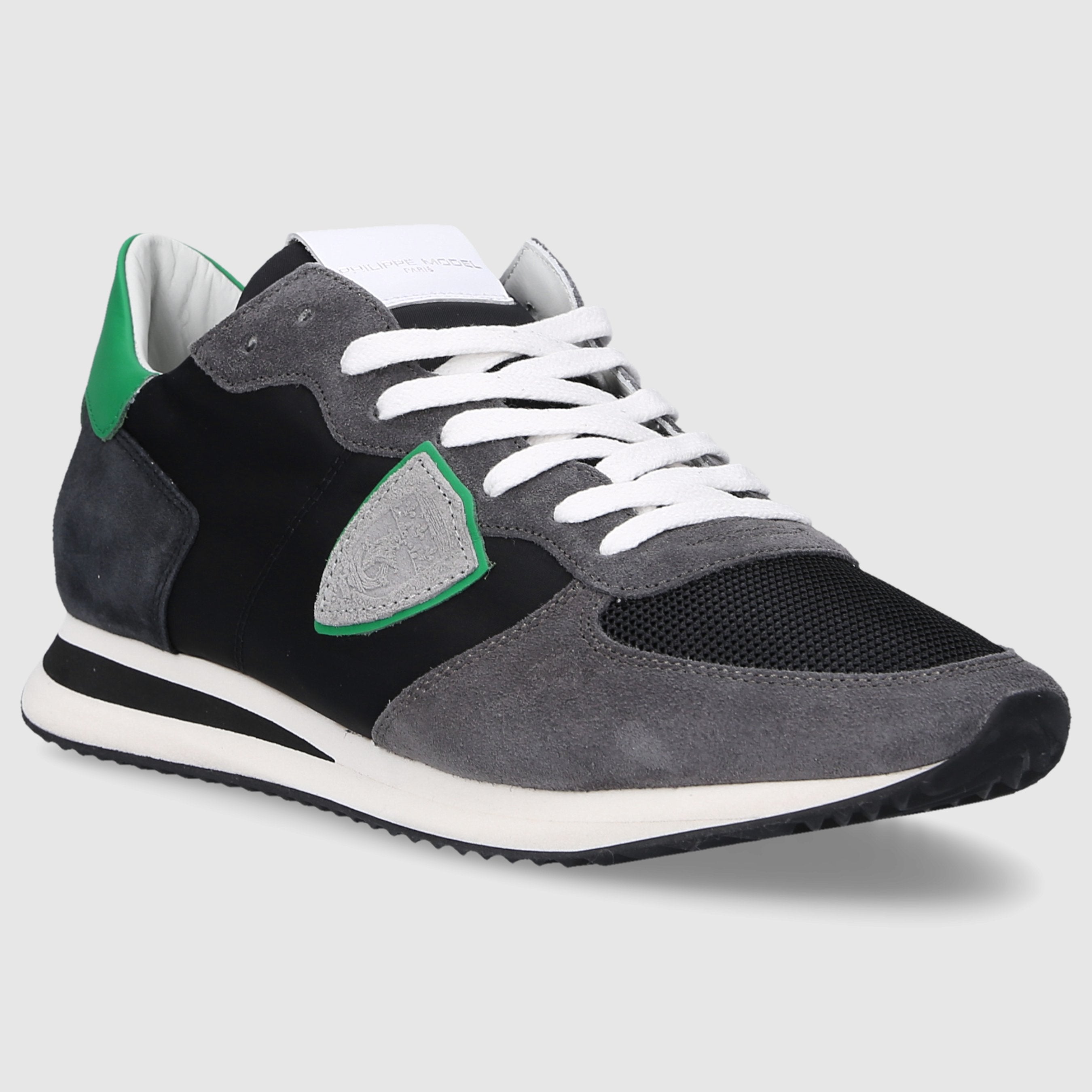 Philippe Model Herren Sneaker low TZLU Veloursleder