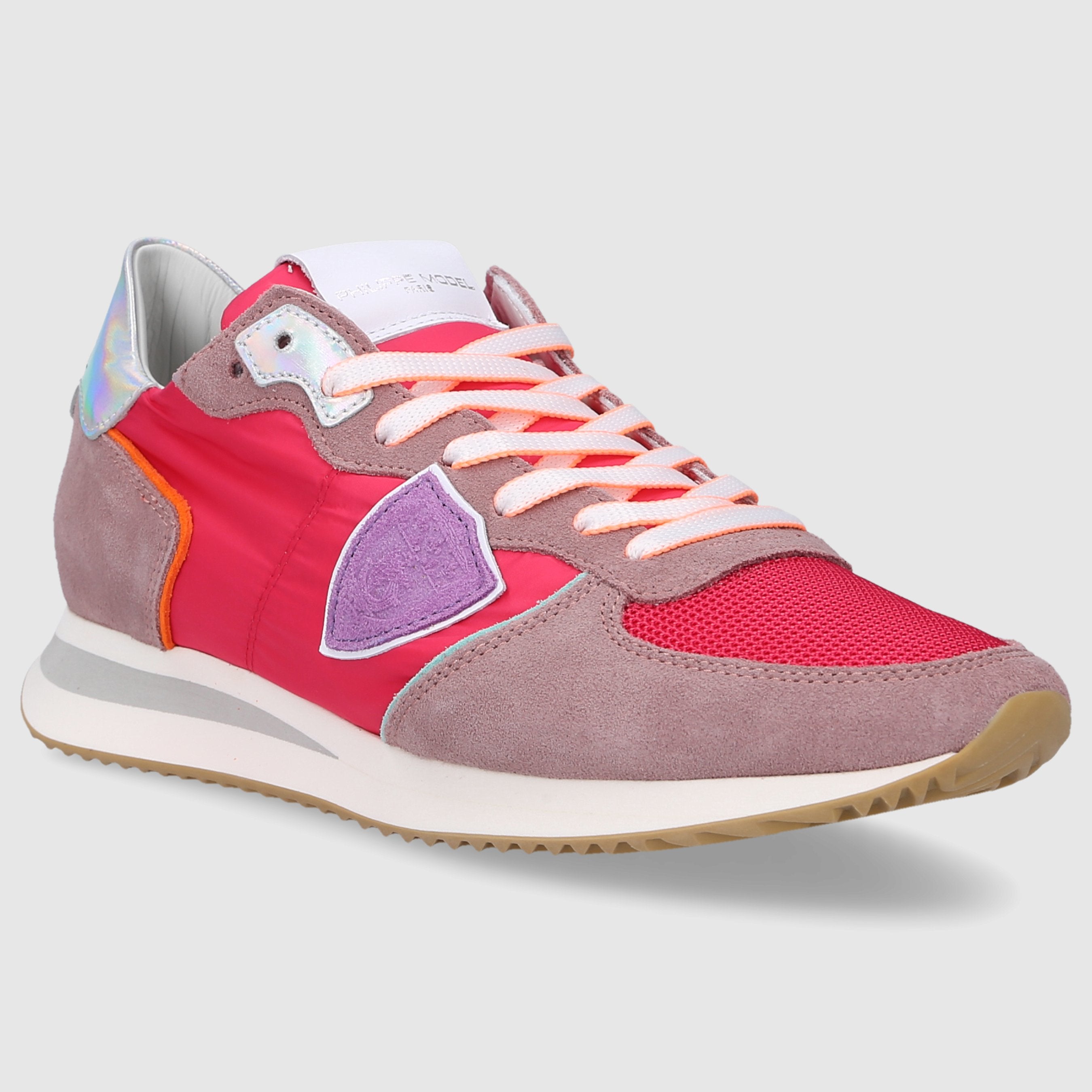 Philippe Model Damen Sneaker low TRPX LOW Kalbsleder Textil