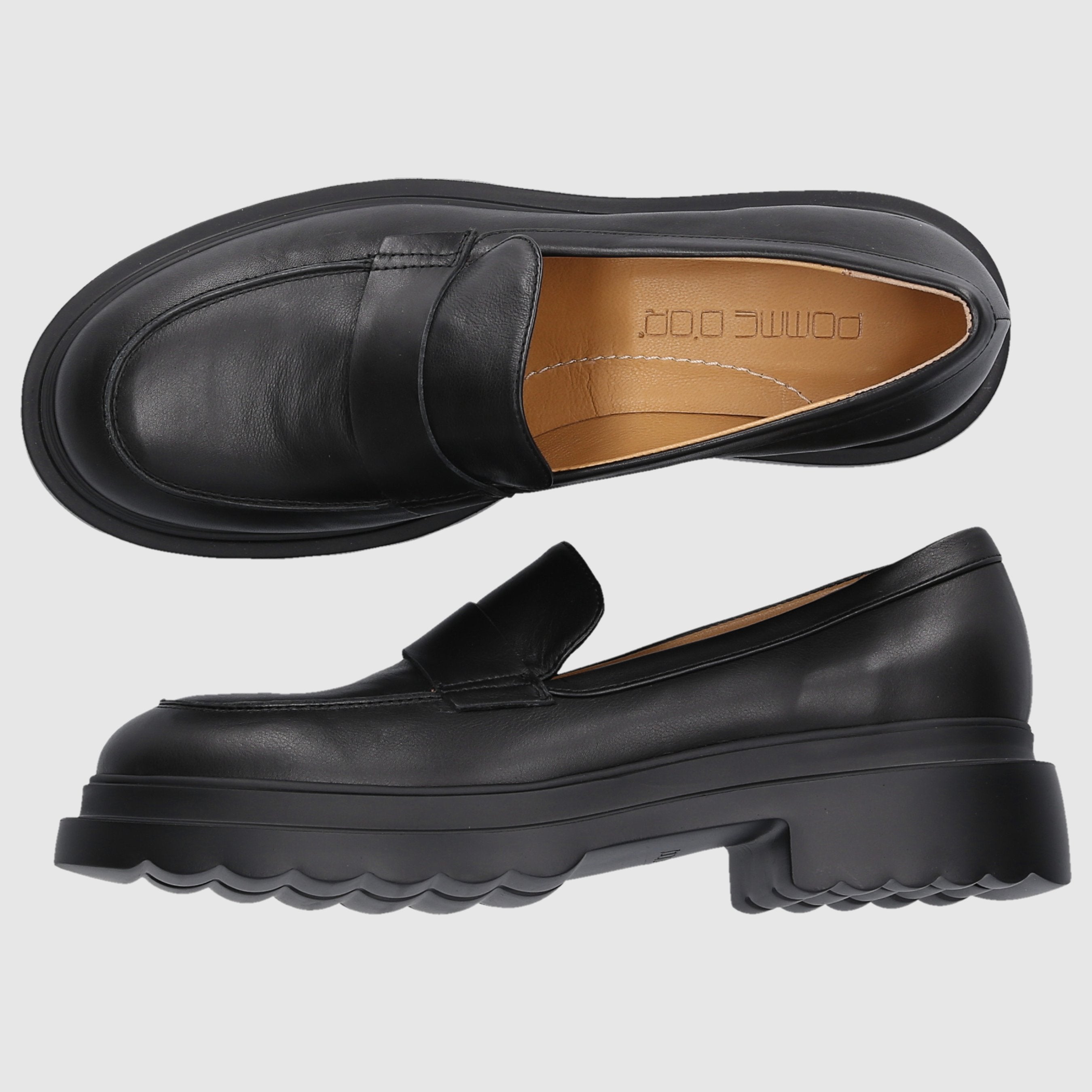 Pomme D`OR Damen Loafer 2949A Kalbsleder