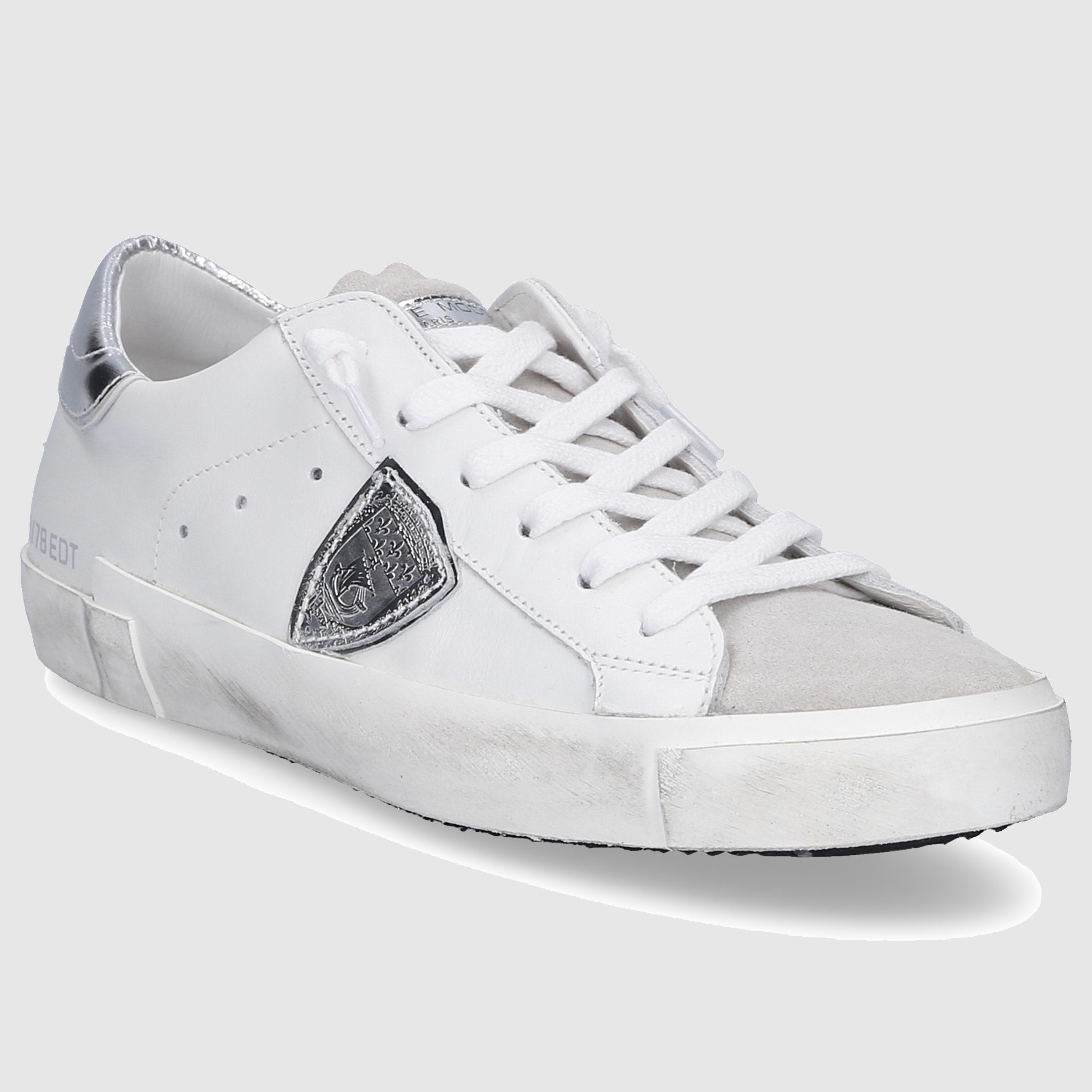 Philippe Model Damen Sneaker low PRLD Kalbsleder