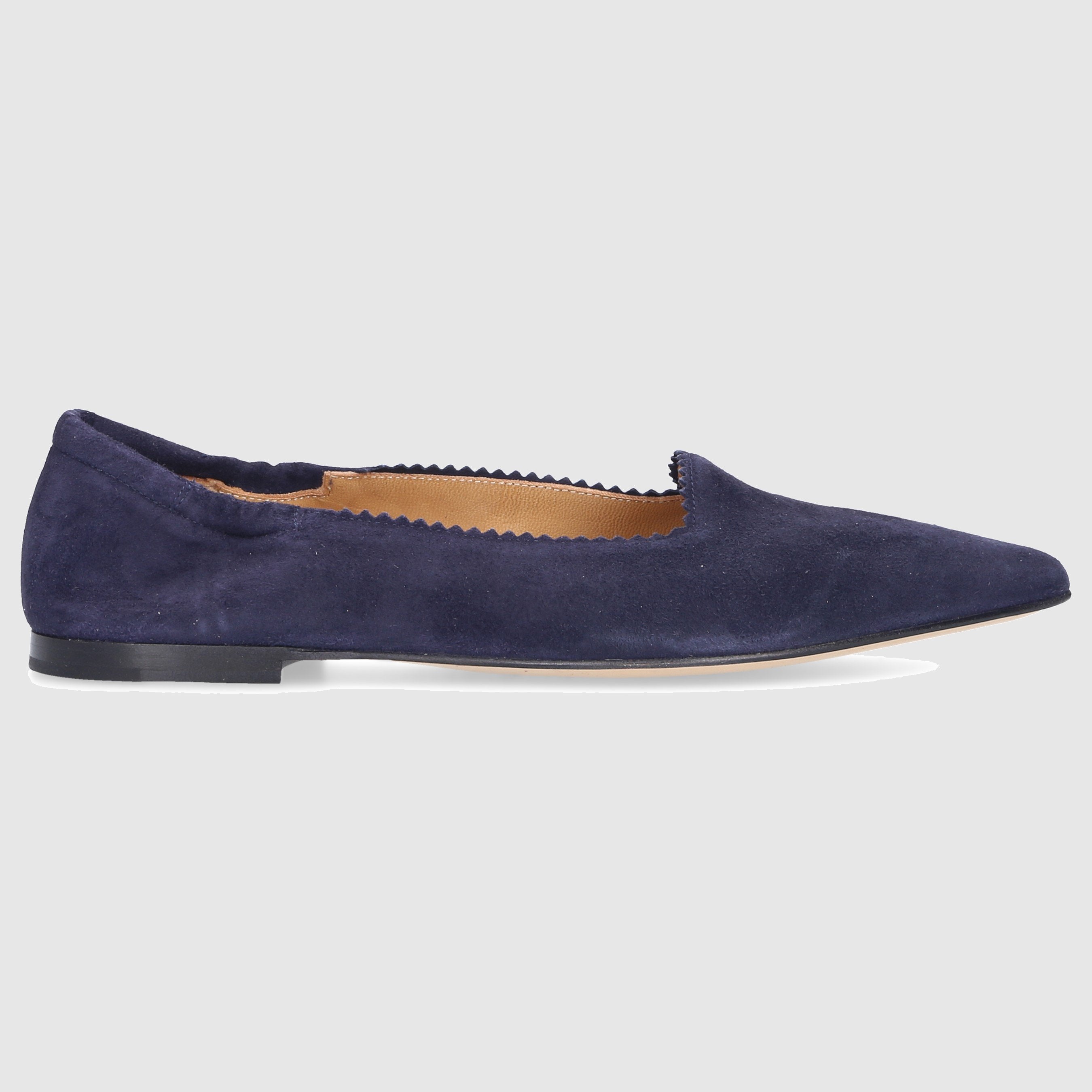 Pomme D`OR Damen Ballerinas 1726I Veloursleder