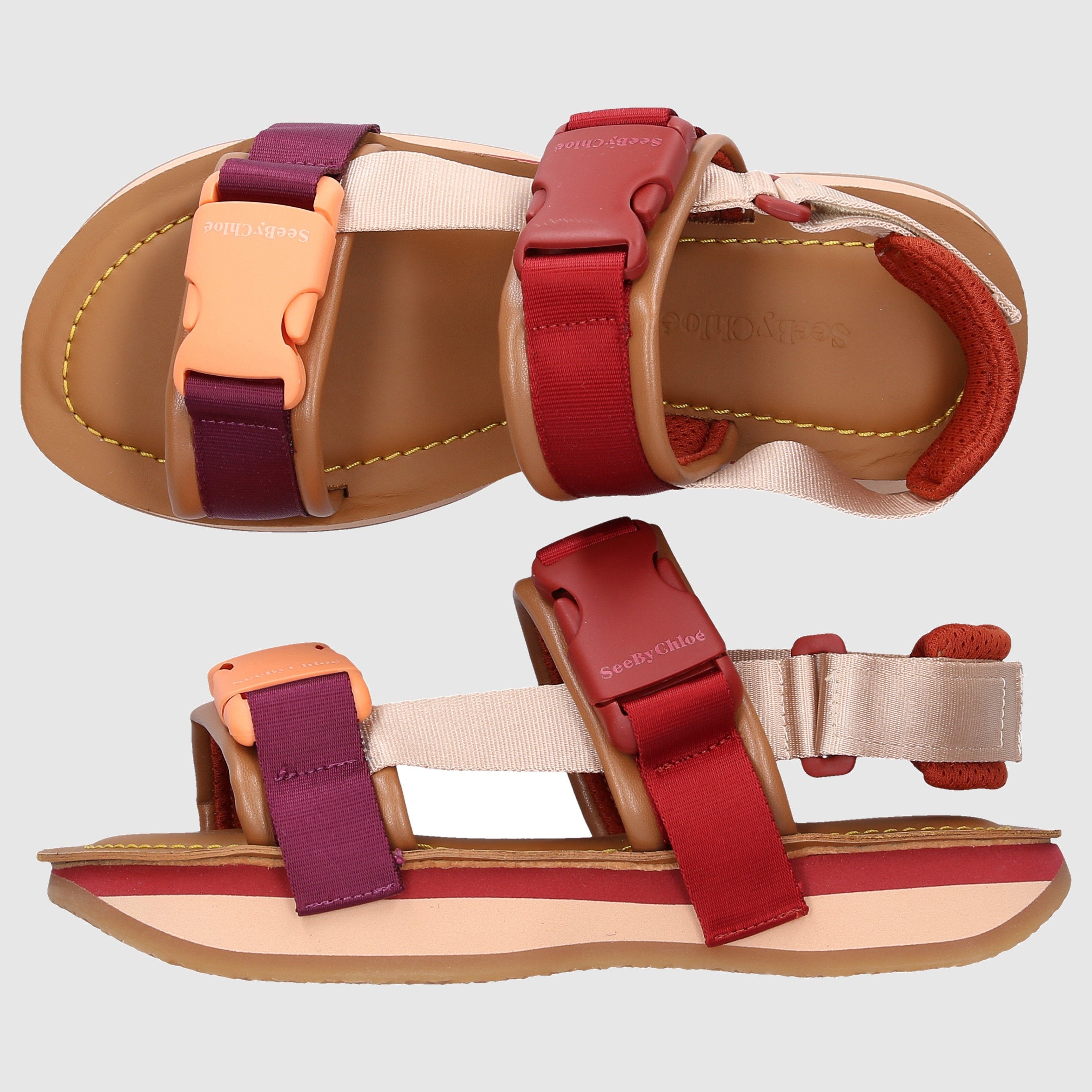 SEE BY CHLOÉ Damen Sandalen YSEE Nylon