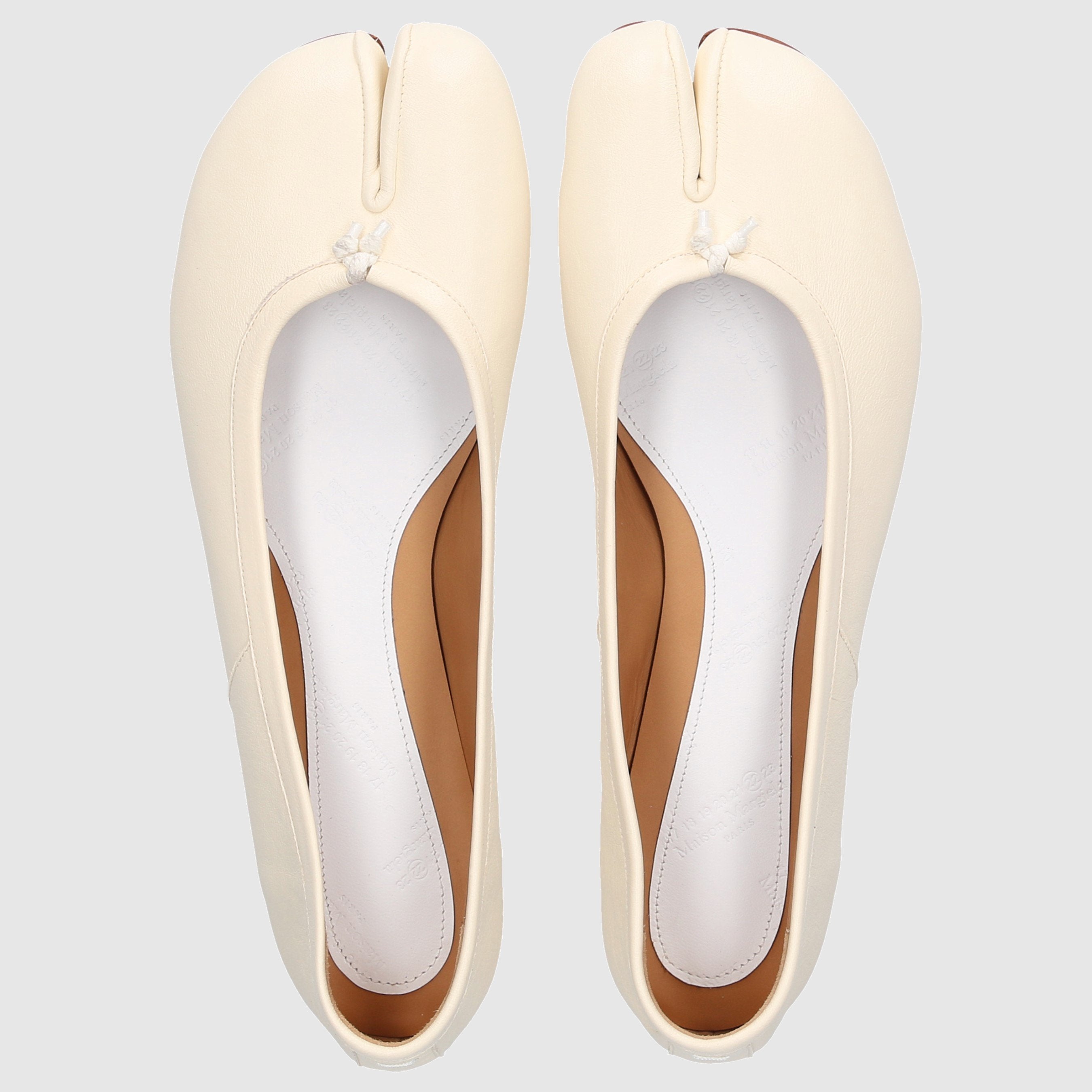 Maison Margiela Damen Ballerinas TABI FLAT Kalbsleder