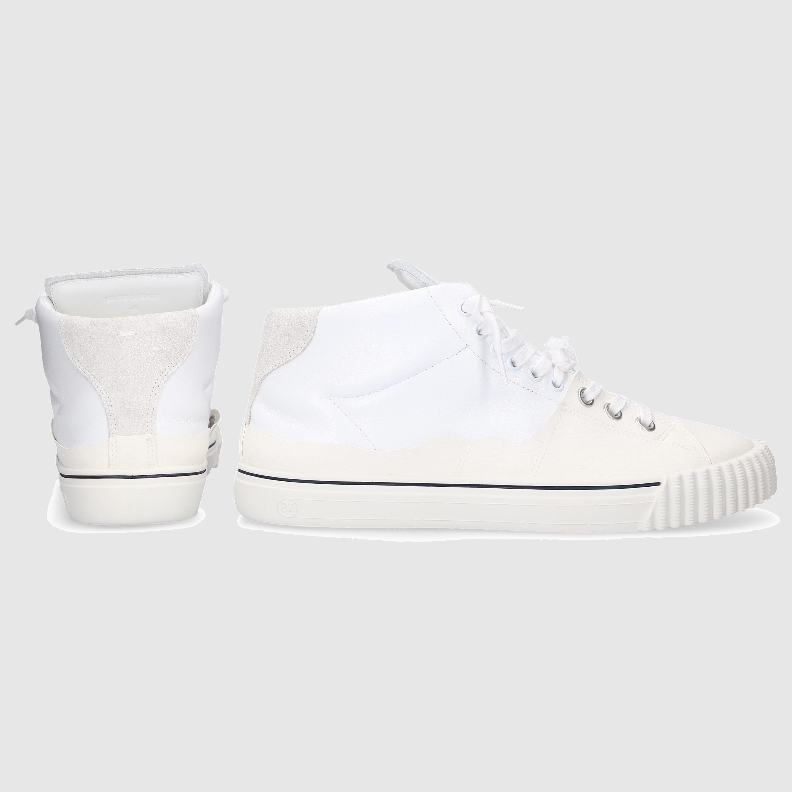 Maison Margiela Herren Sneaker high S97WS Kalbsleder