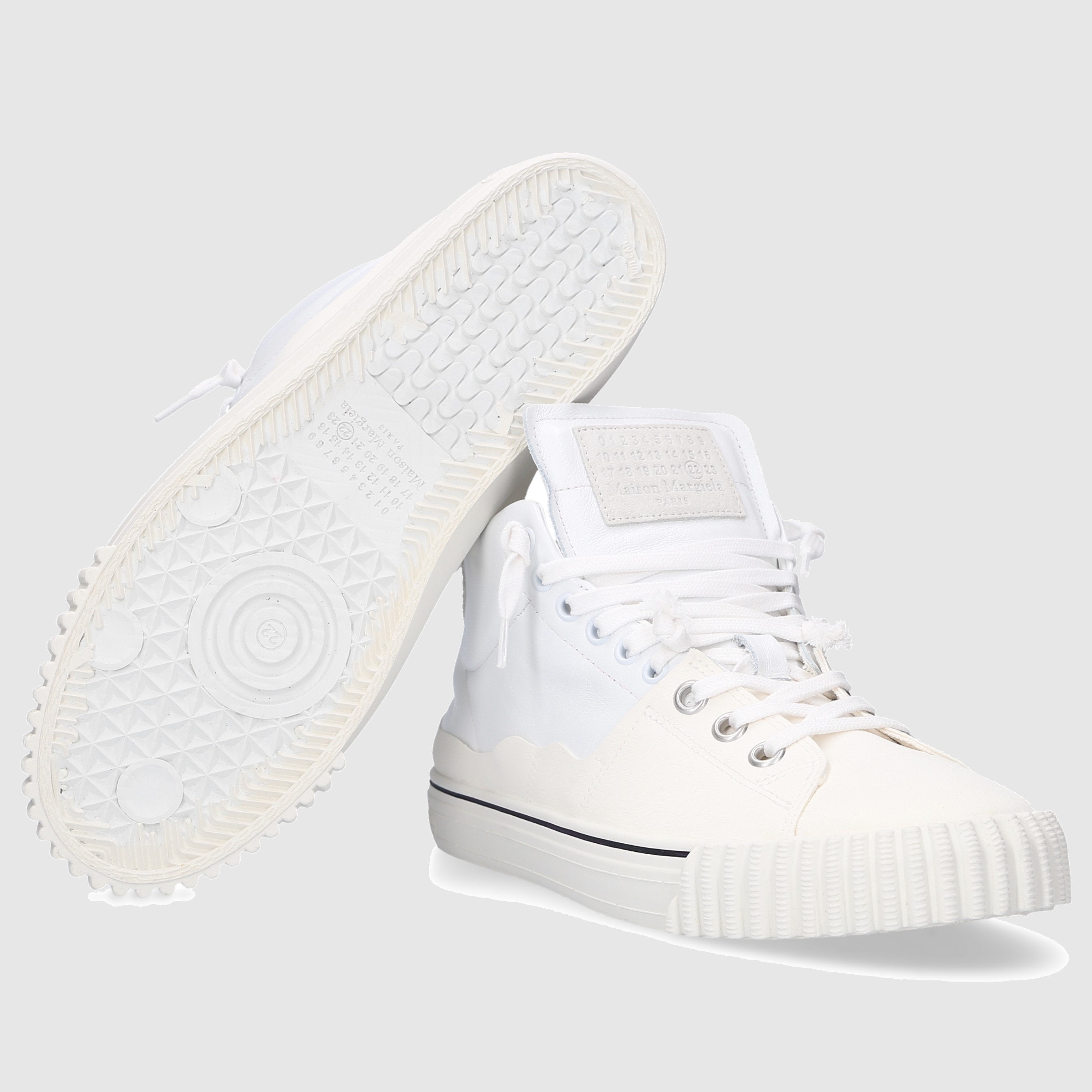Maison Margiela Herren Sneaker high S97WS Kalbsleder