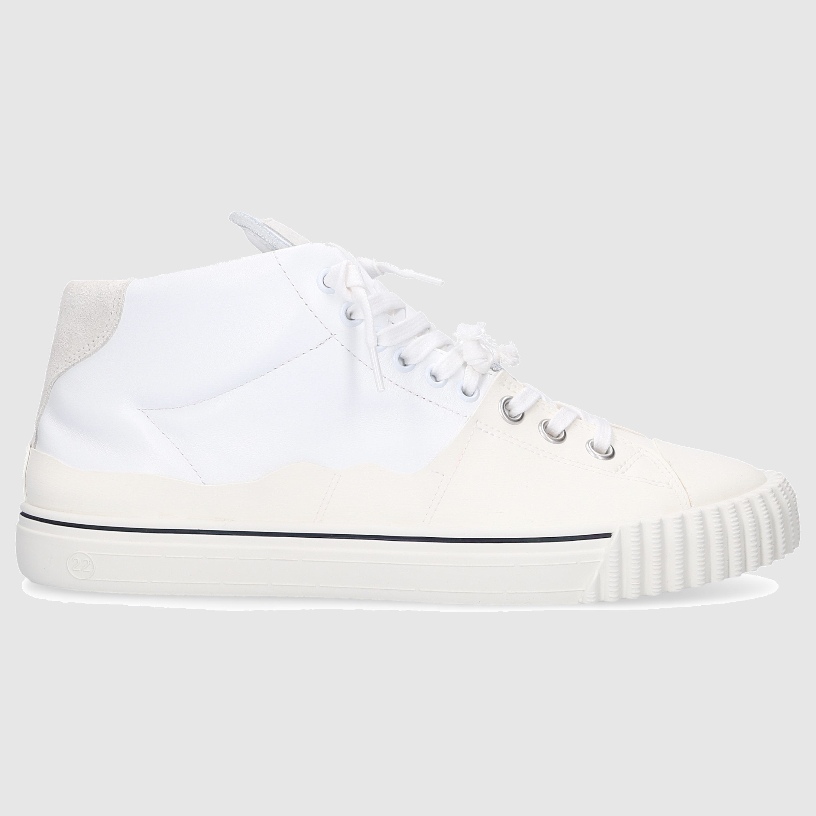 Maison Margiela Herren Sneaker high S97WS Kalbsleder