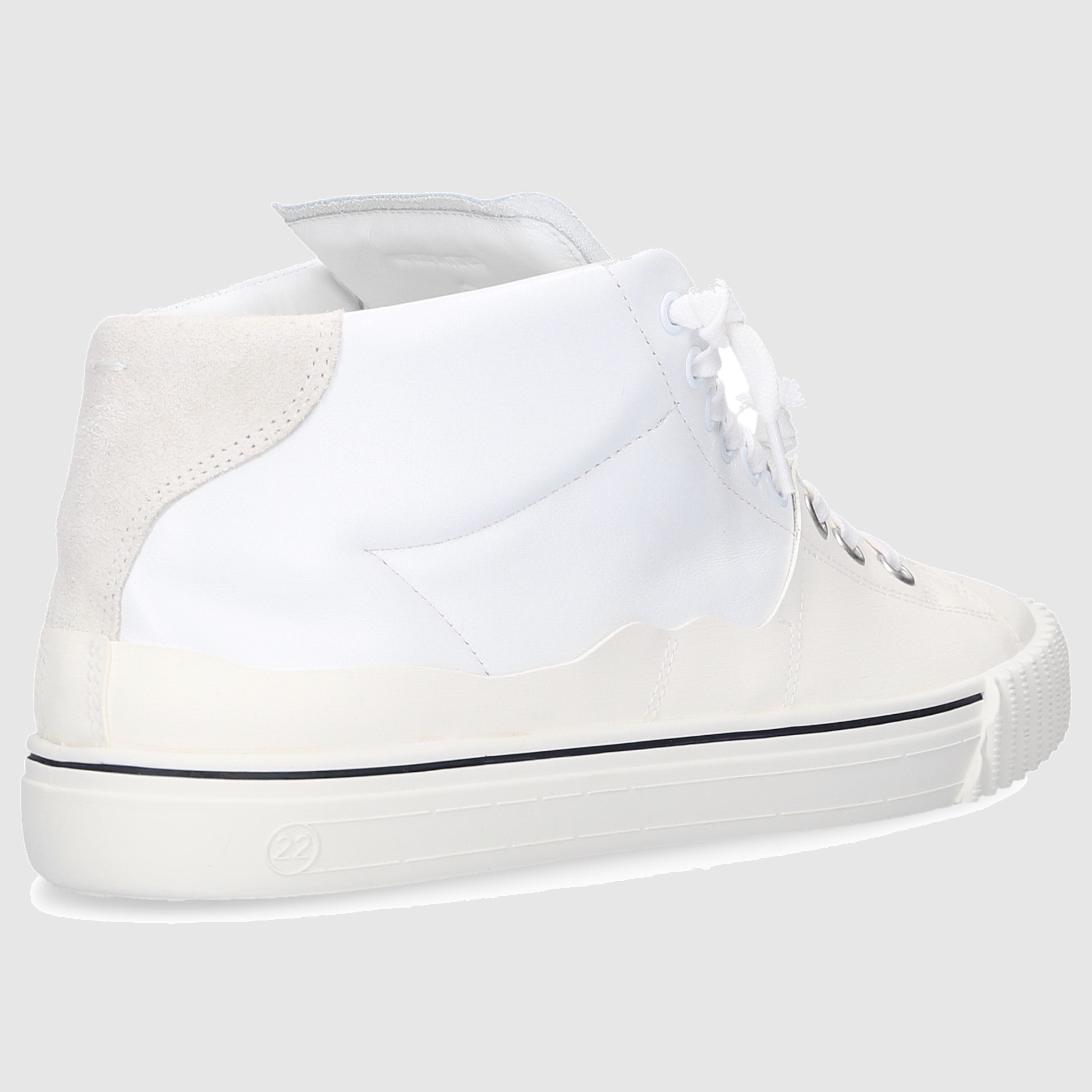 Maison Margiela Herren Sneaker high S97WS Kalbsleder