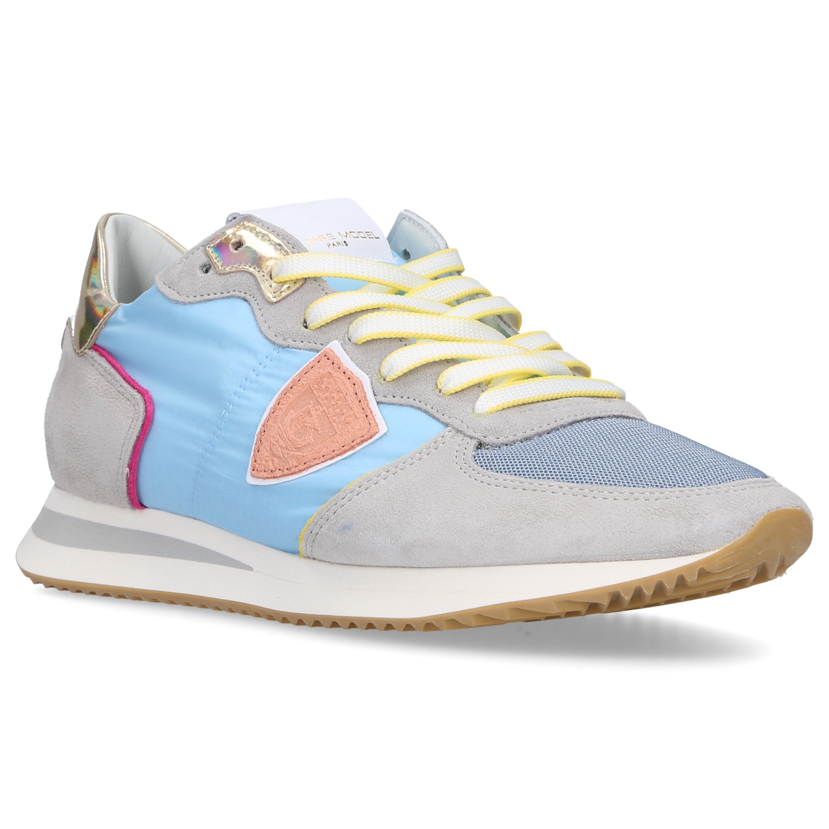 Philippe Model Damen Sneaker low TZLD Veloursleder