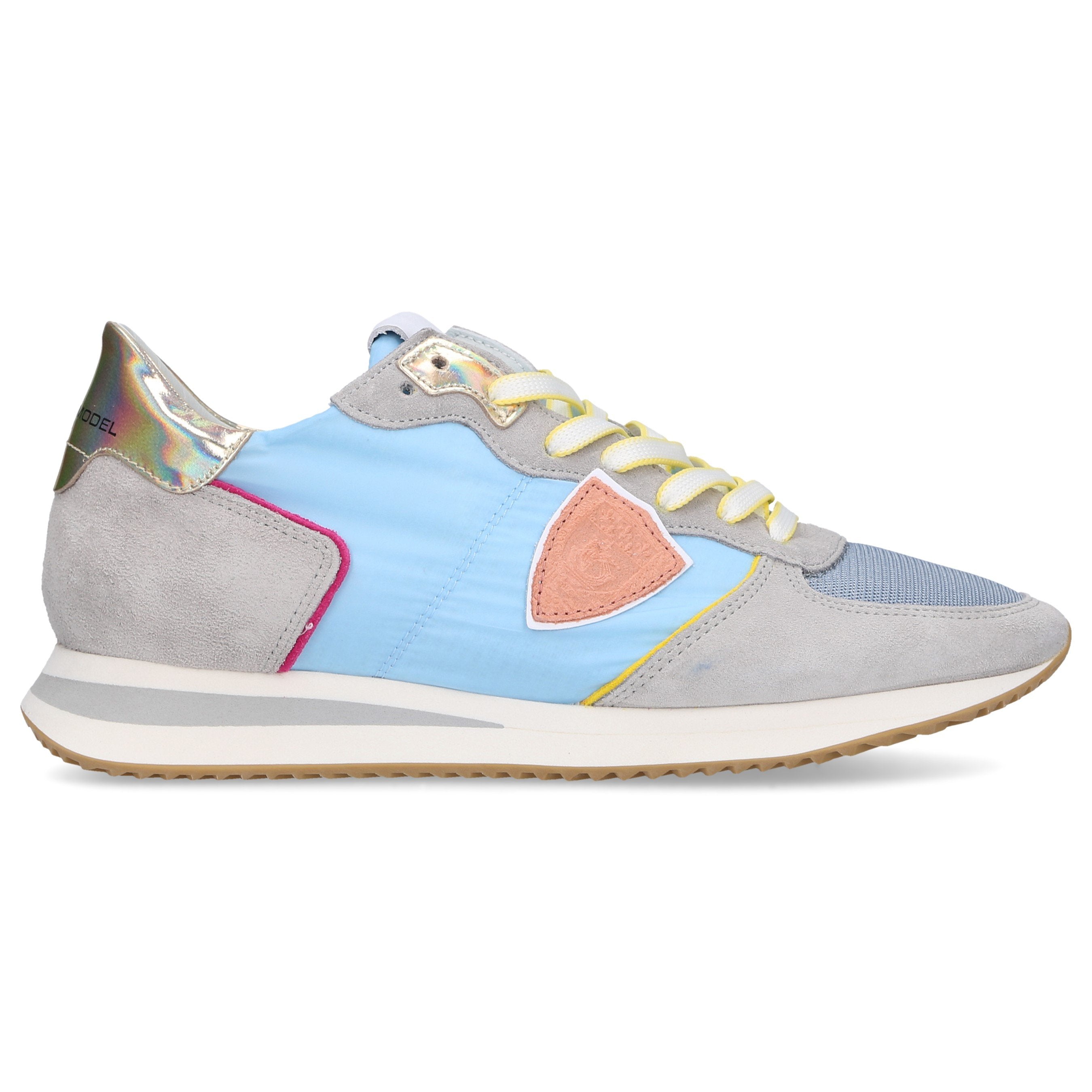 Philippe Model Damen Sneaker low TZLD Veloursleder