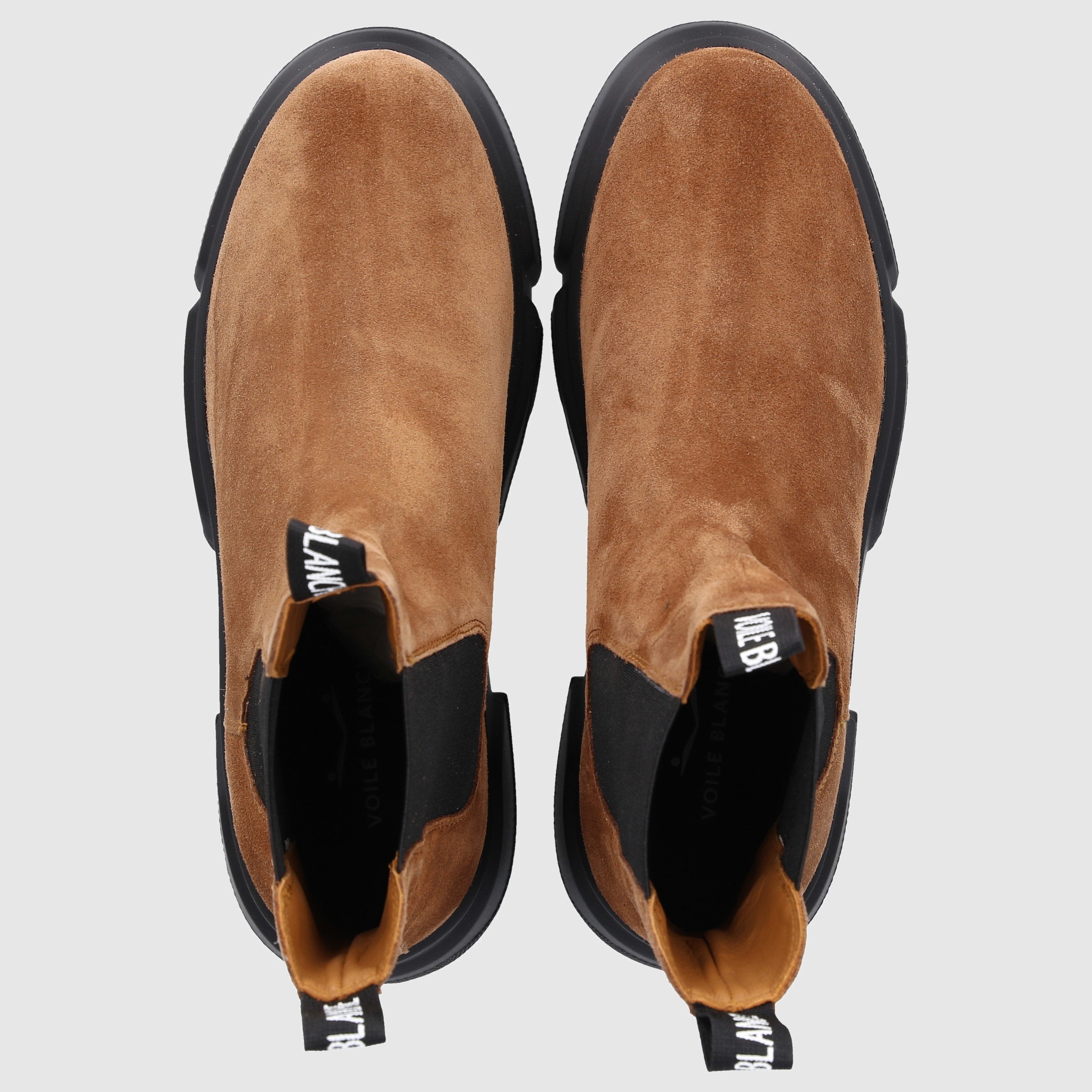 VOILE BLANCHE Damen Chelsea Boots TANKY BEAT Veloursleder