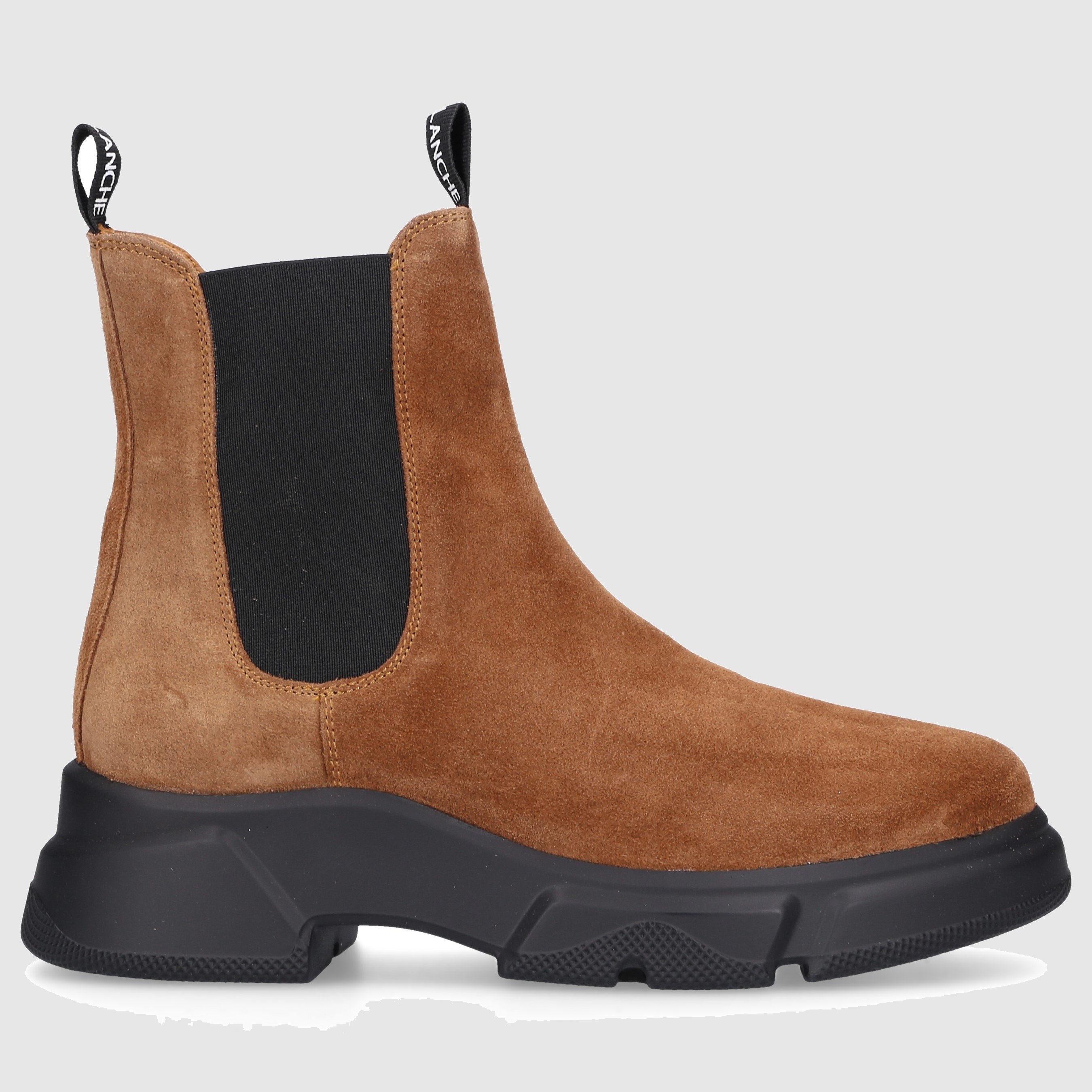 VOILE BLANCHE Damen Chelsea Boots TANKY BEAT Veloursleder