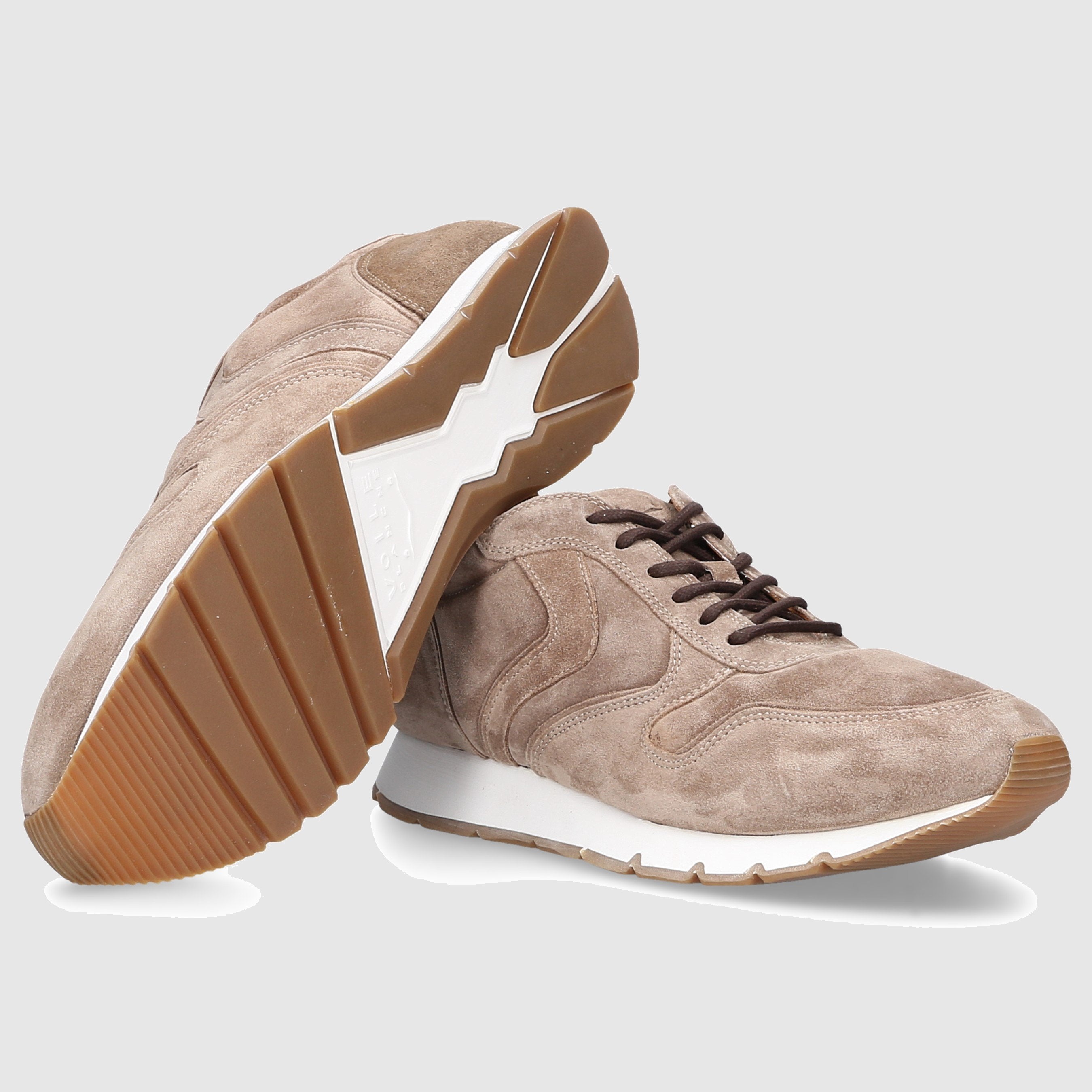 VOILE BLANCHE Herren Sneaker low LIAM Veloursleder