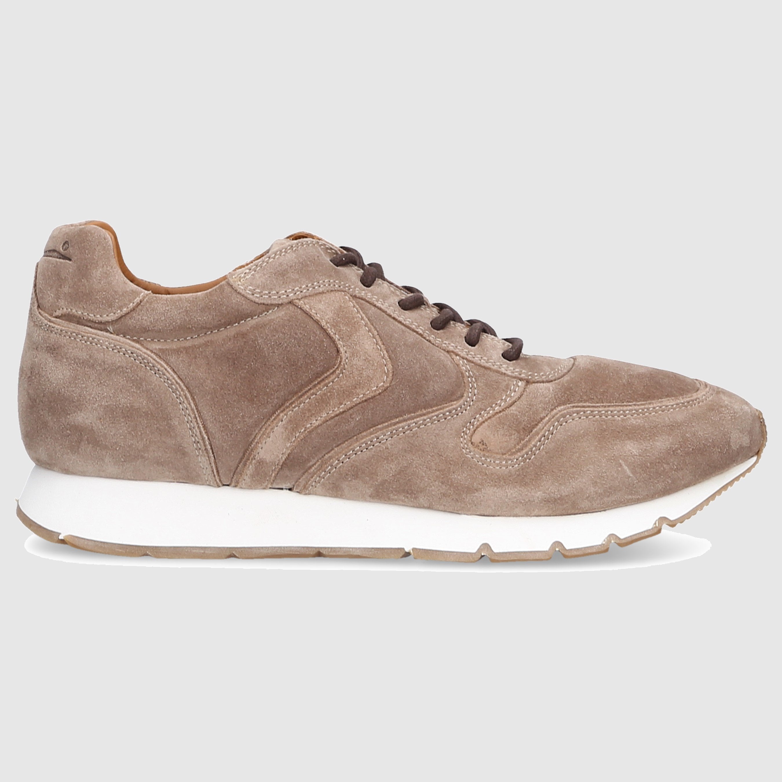 VOILE BLANCHE Herren Sneaker low LIAM Veloursleder