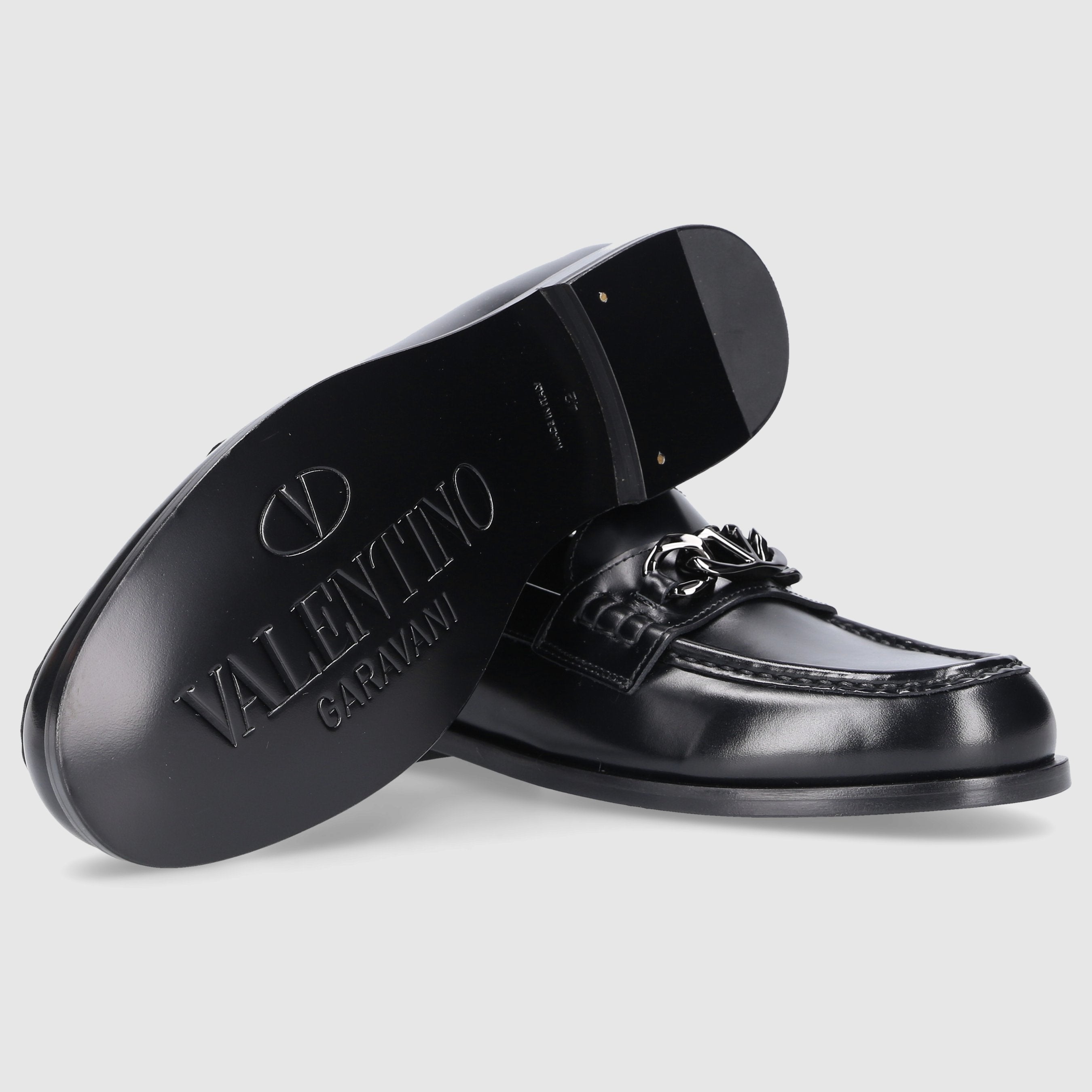 Valentino Garavani Herren Loafer VLOGO Kalbsleder