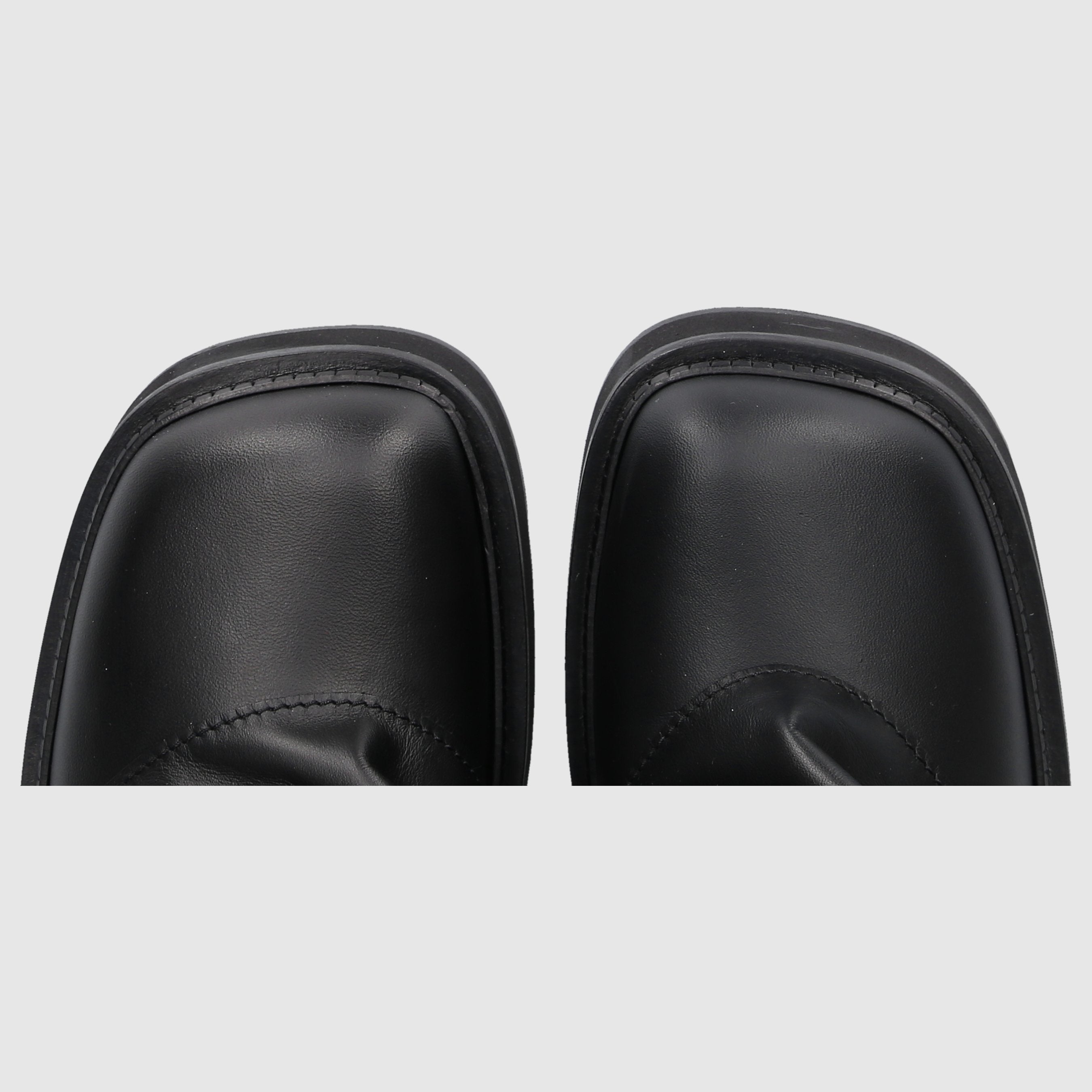 The Attico Damen Bikerstiefel ROBIN COMBAT Kalbsleder