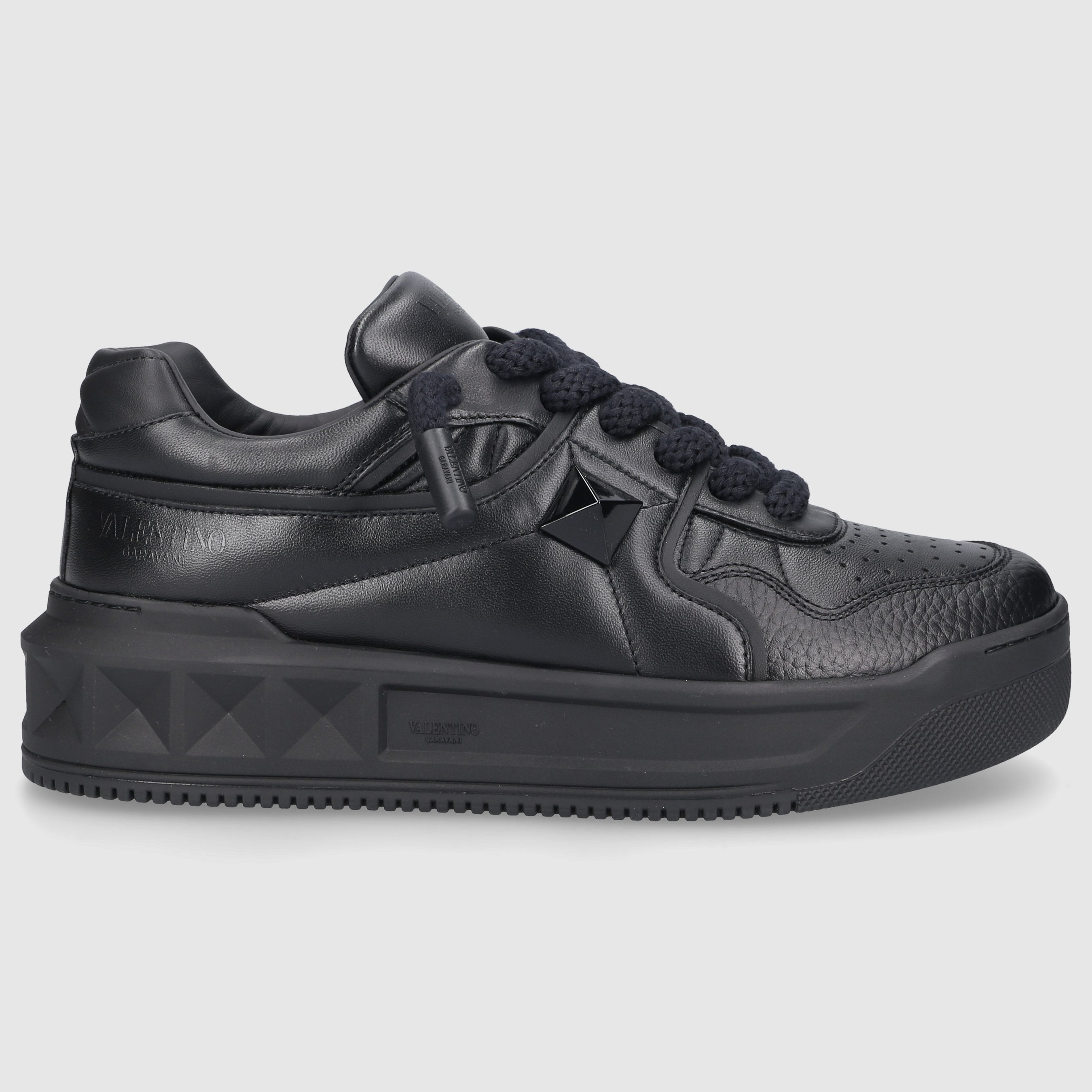Valentino Garavani Herren Sneaker low ONE STUD XL Nappaleder