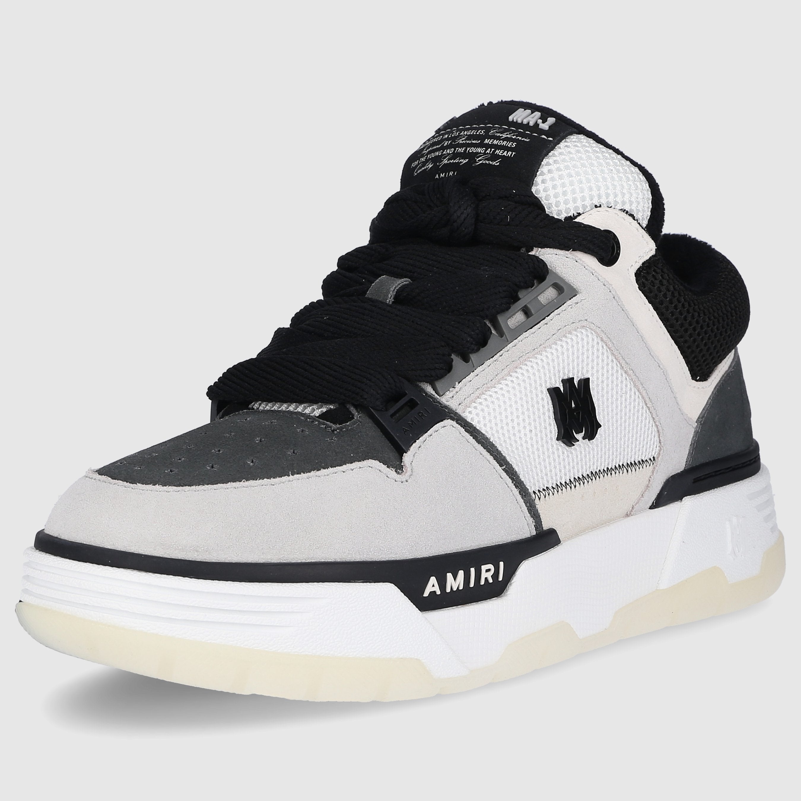 Amiri Herren Sneaker low MA-1 Veloursleder Textil