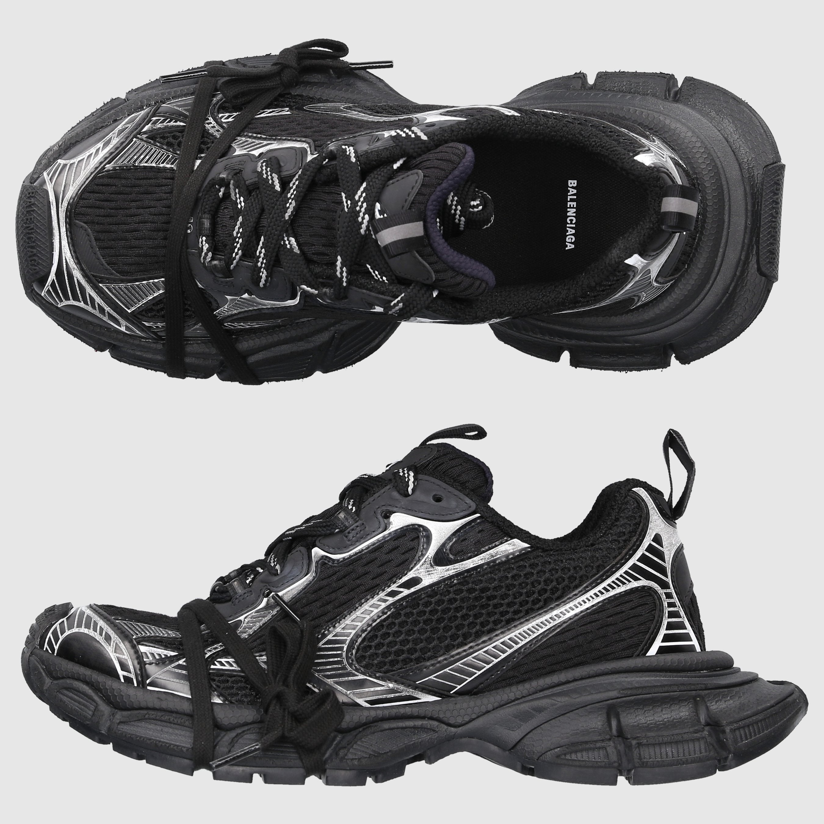 Balenciaga Damen Sneaker low 3XL Materialmix