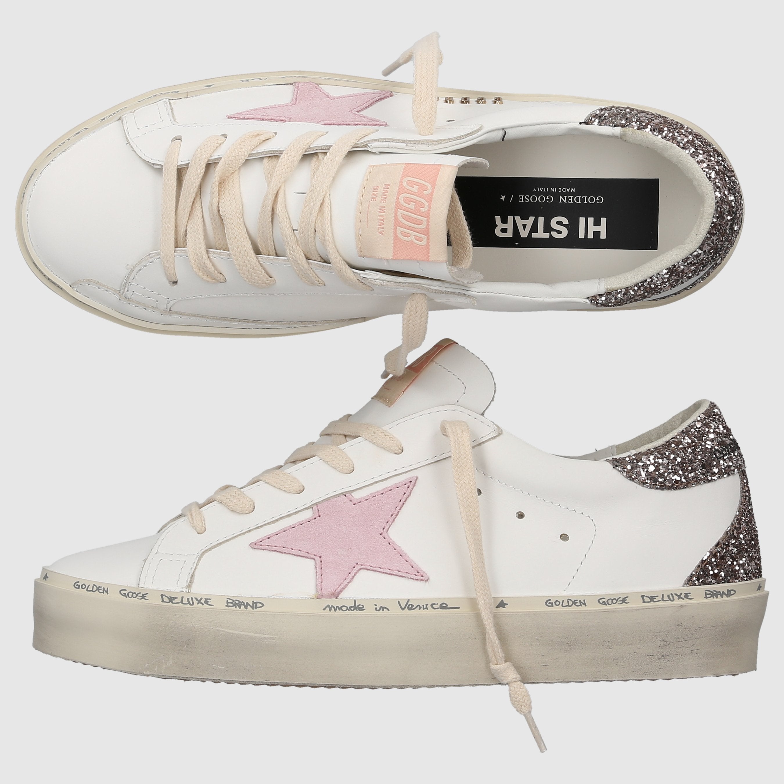 Golden Goose Damen Sneaker low HI STAR Kalbsleder