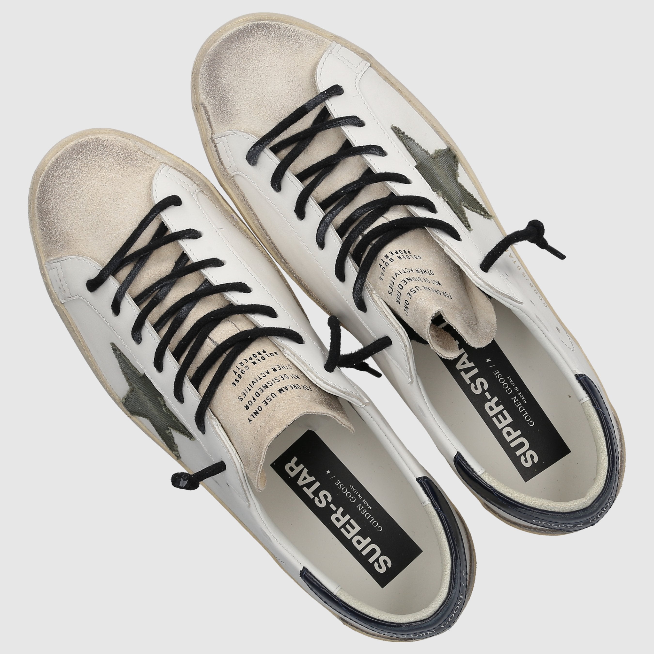 Golden Goose Herren Sneaker low SUPER-STAR Kalbsleder