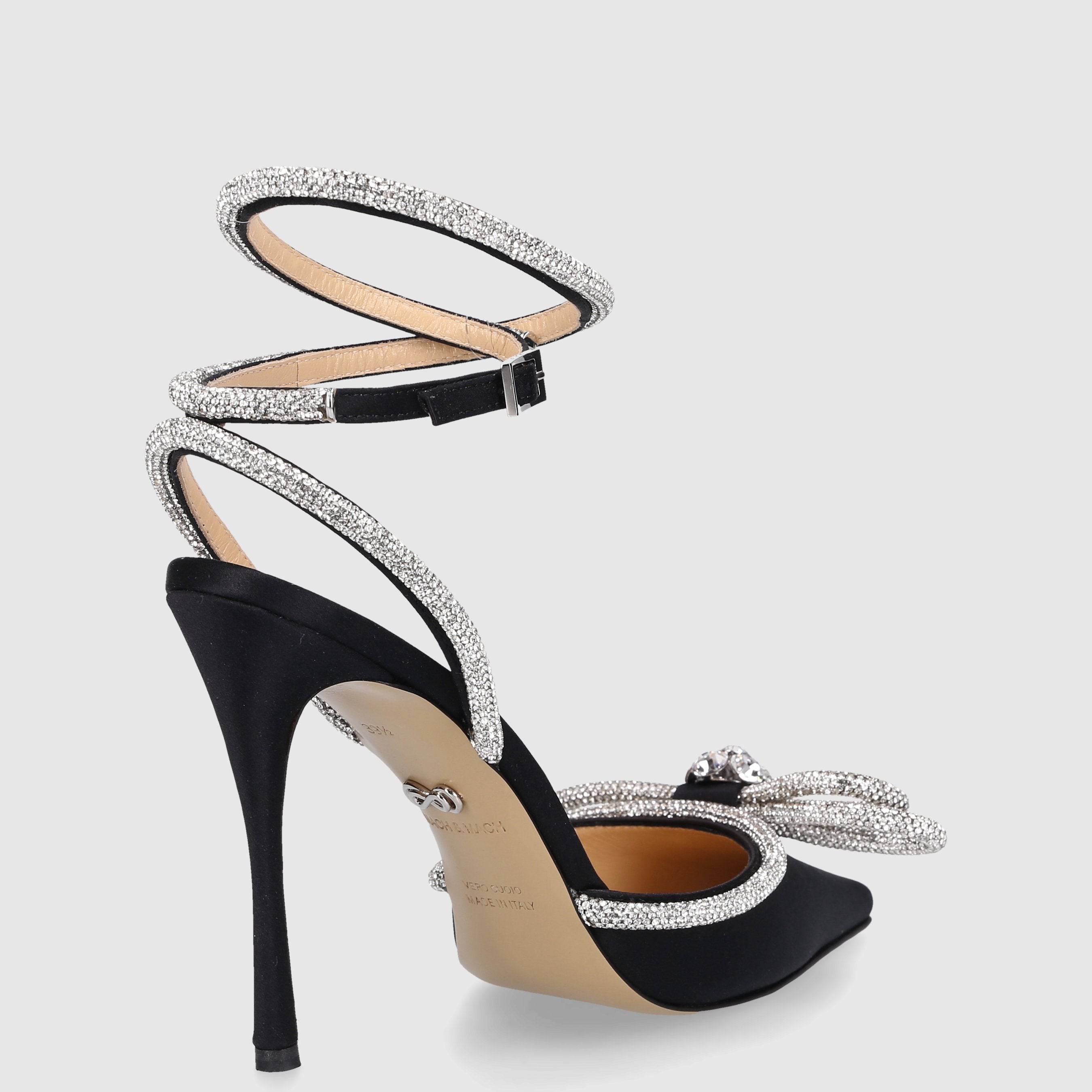 Mach & Mach Damen Pumps DOUBLE BOW Satin