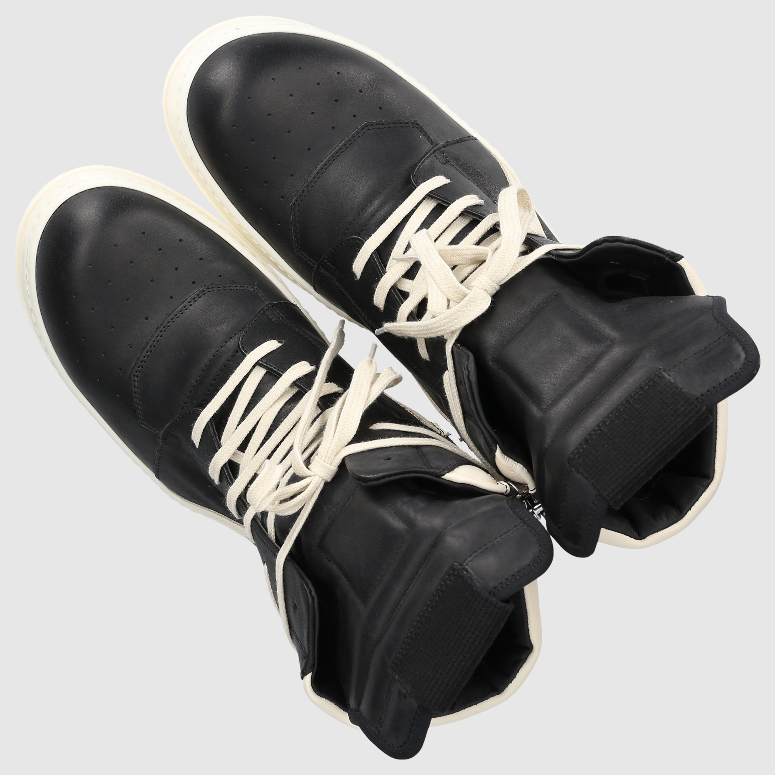 Rick Owens Herren Sneaker high GEOBASKET Kalbsleder