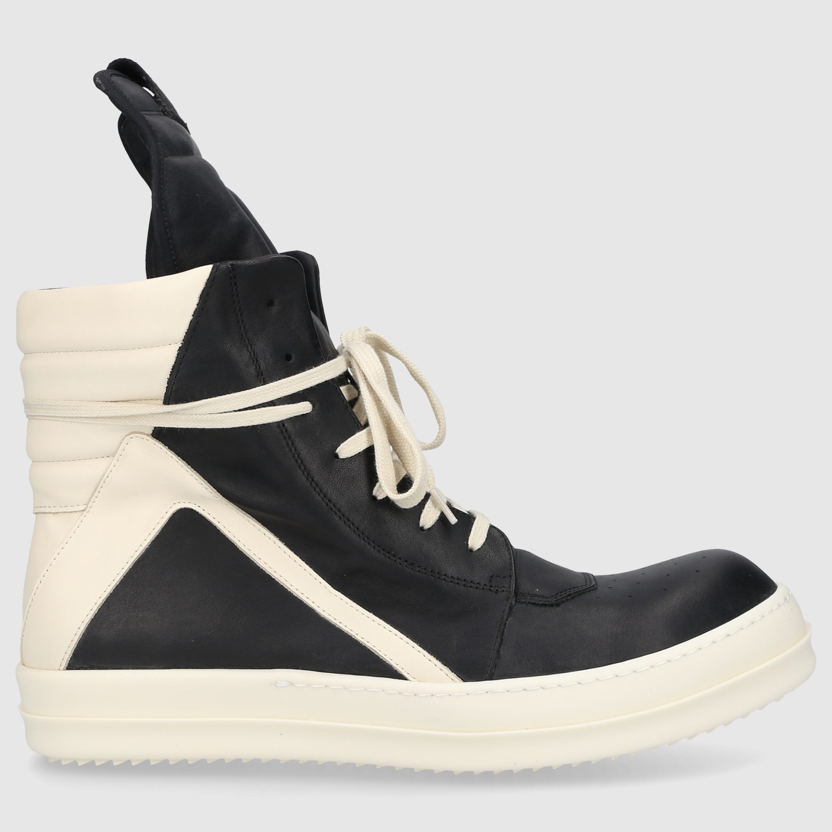 Rick Owens Herren Sneaker high GEOBASKET Kalbsleder