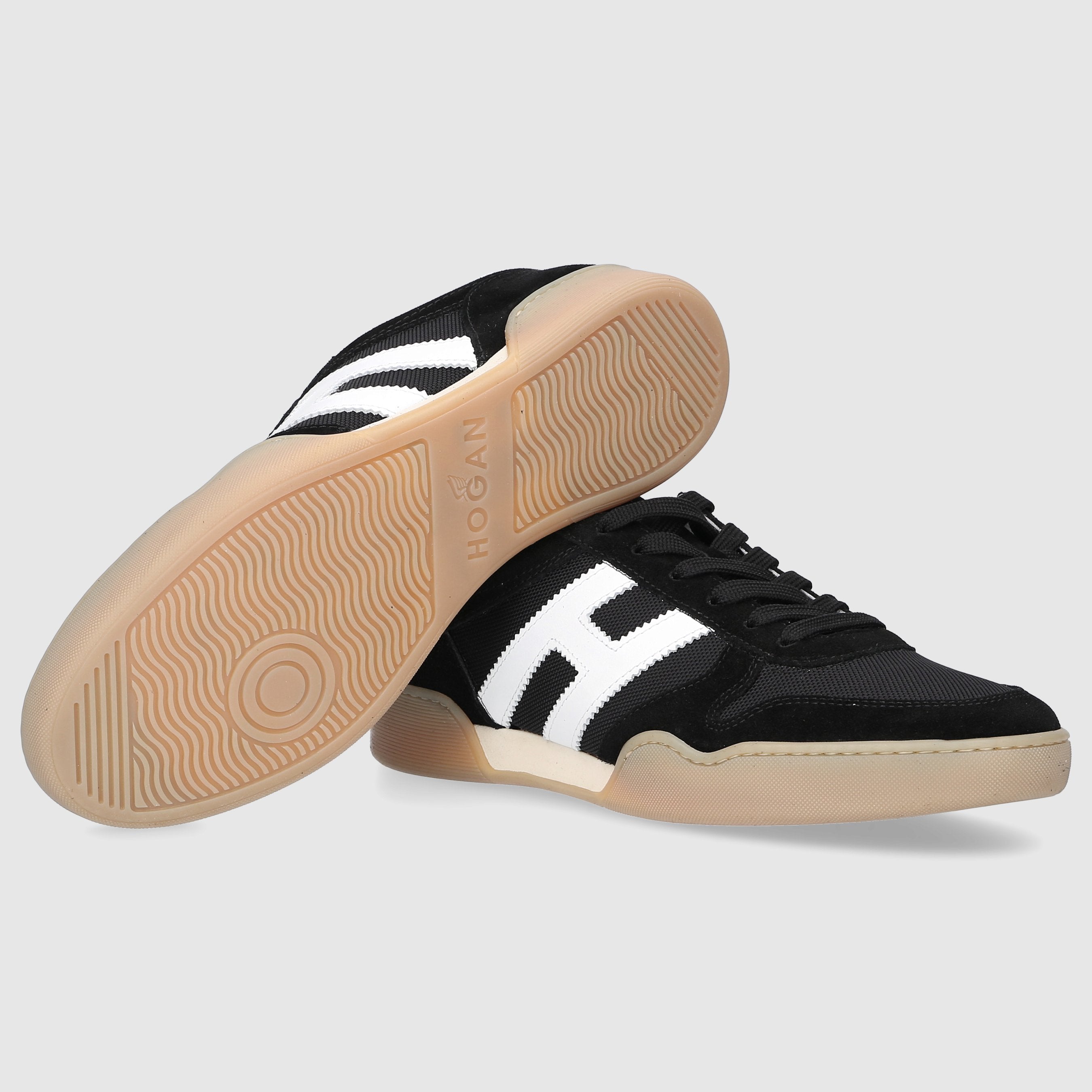 Hogan Herren Sneaker low H357 Veloursleder