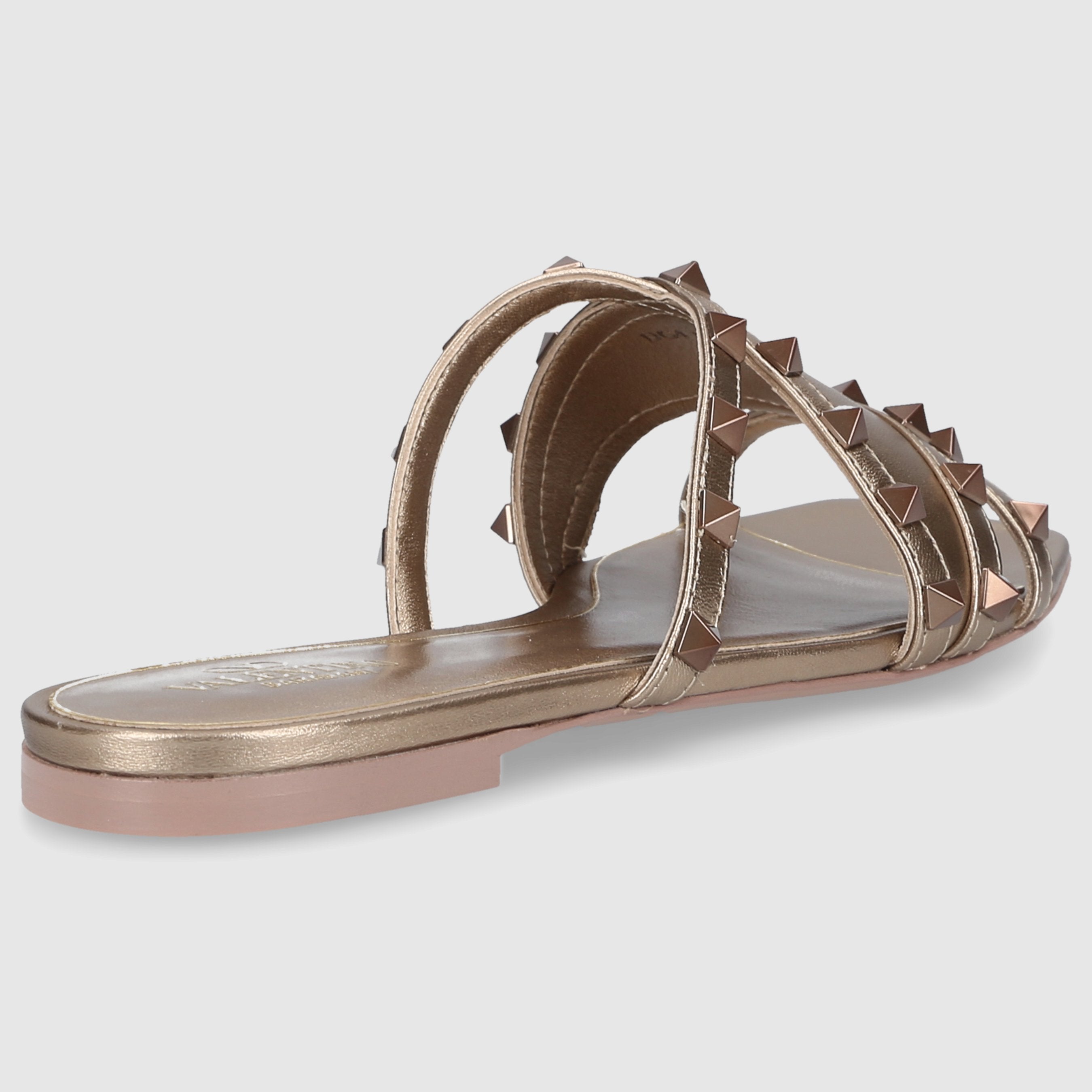 Valentino Garavani Damen Pantoletten ROCKSTUD Kalbsleder