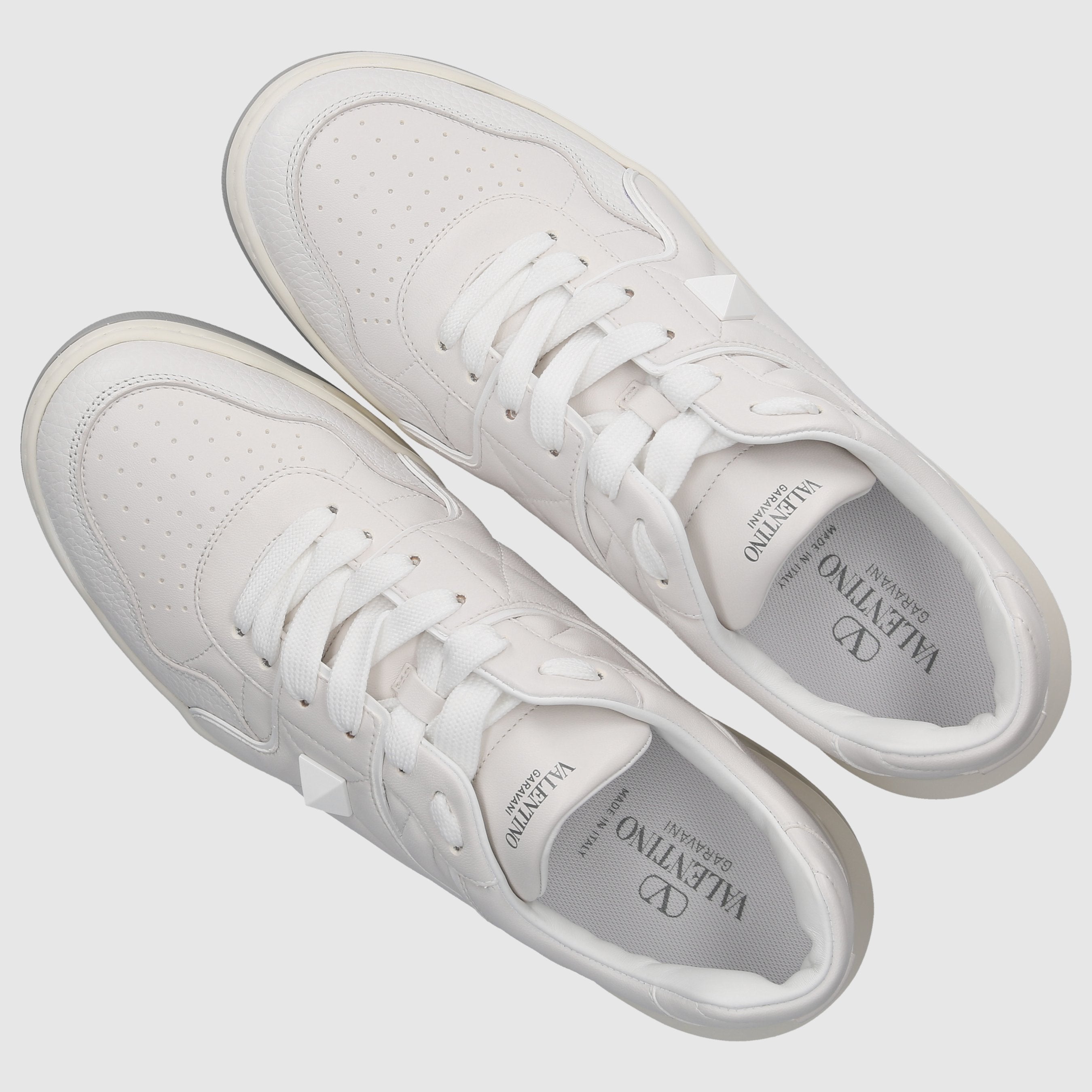 Valentino Garavani Herren Sneaker low ONE STUD Nappaleder