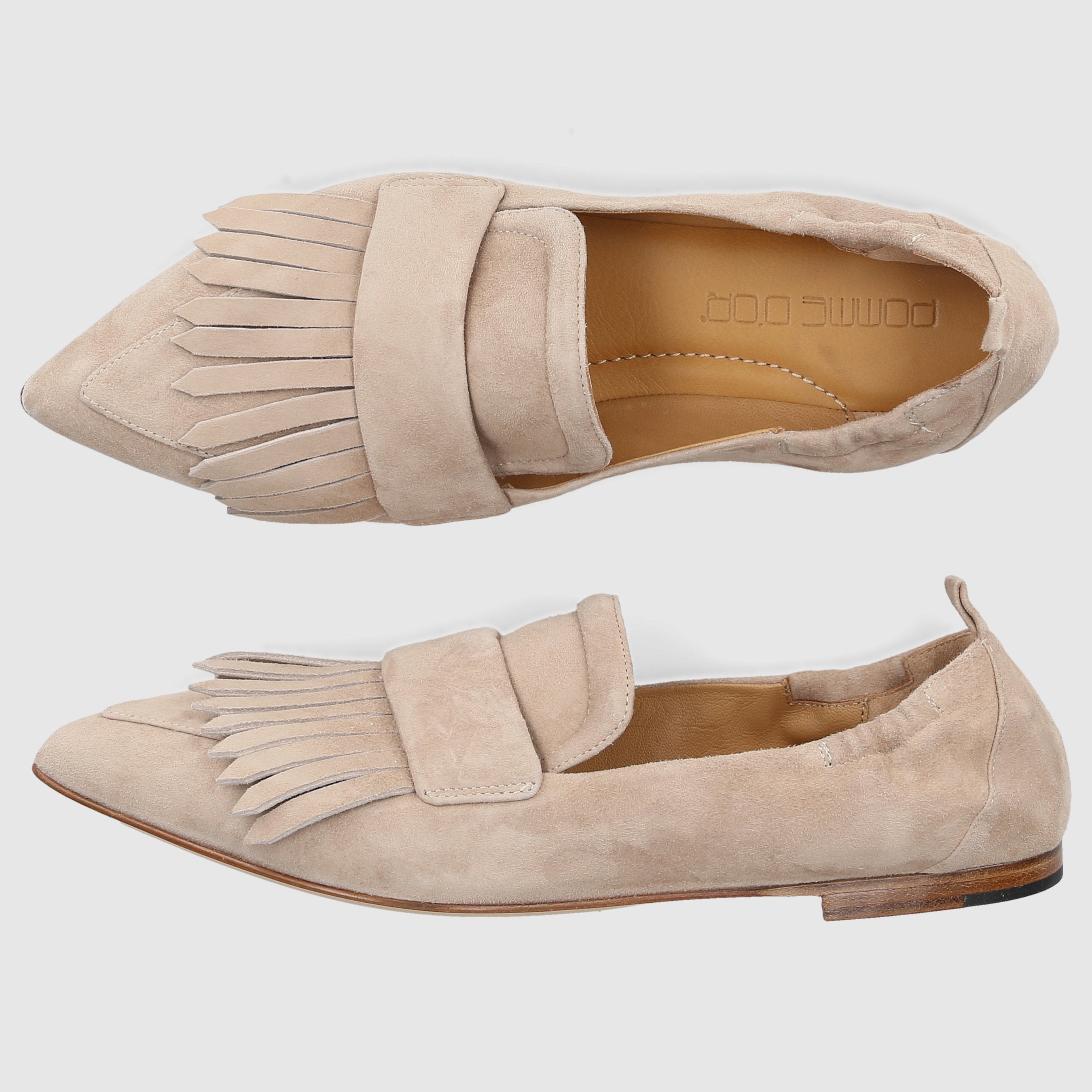 Pomme D`OR Damen Loafer 0523 Veloursleder