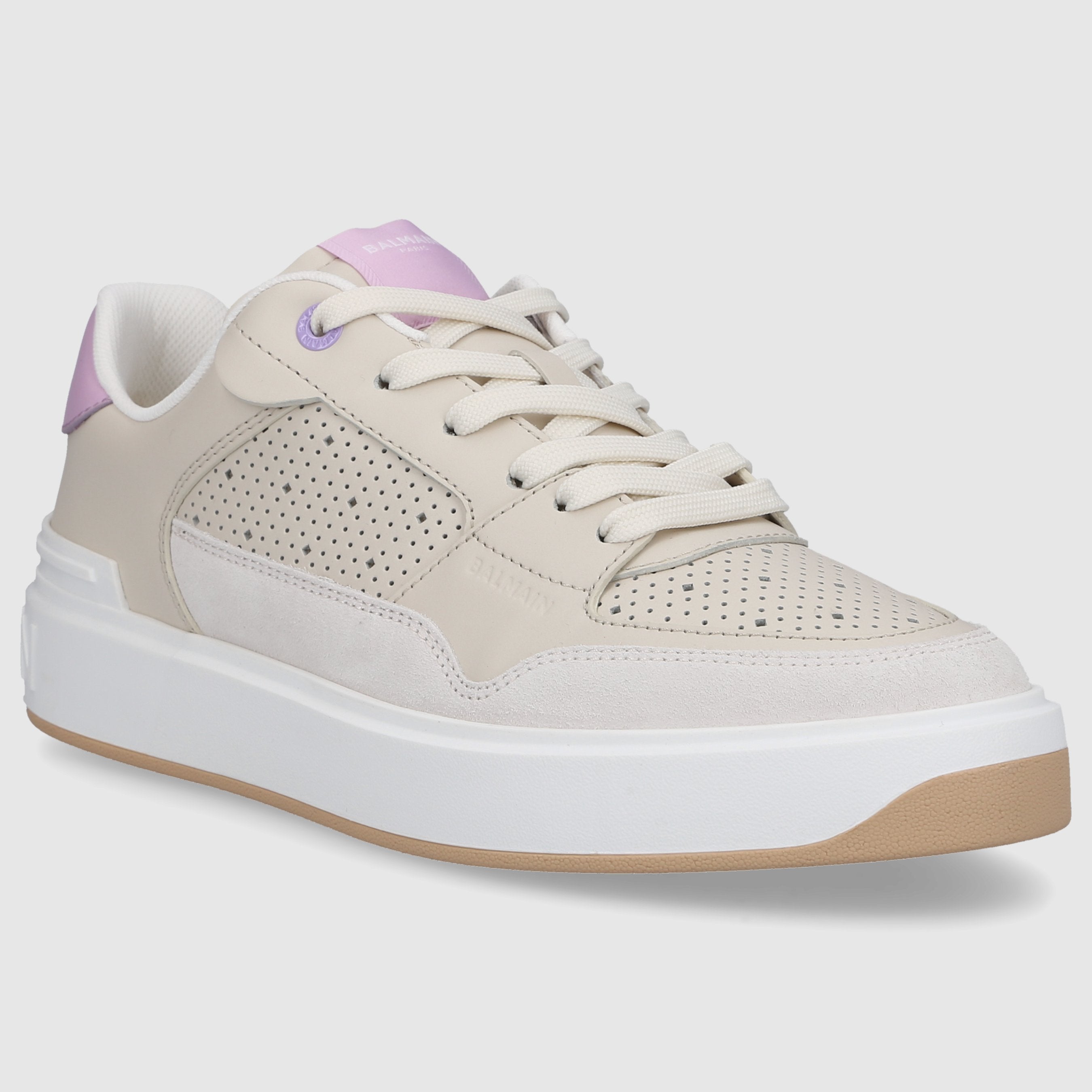Balmain Damen Sneaker low B-COURT FLIP Kalbsleder