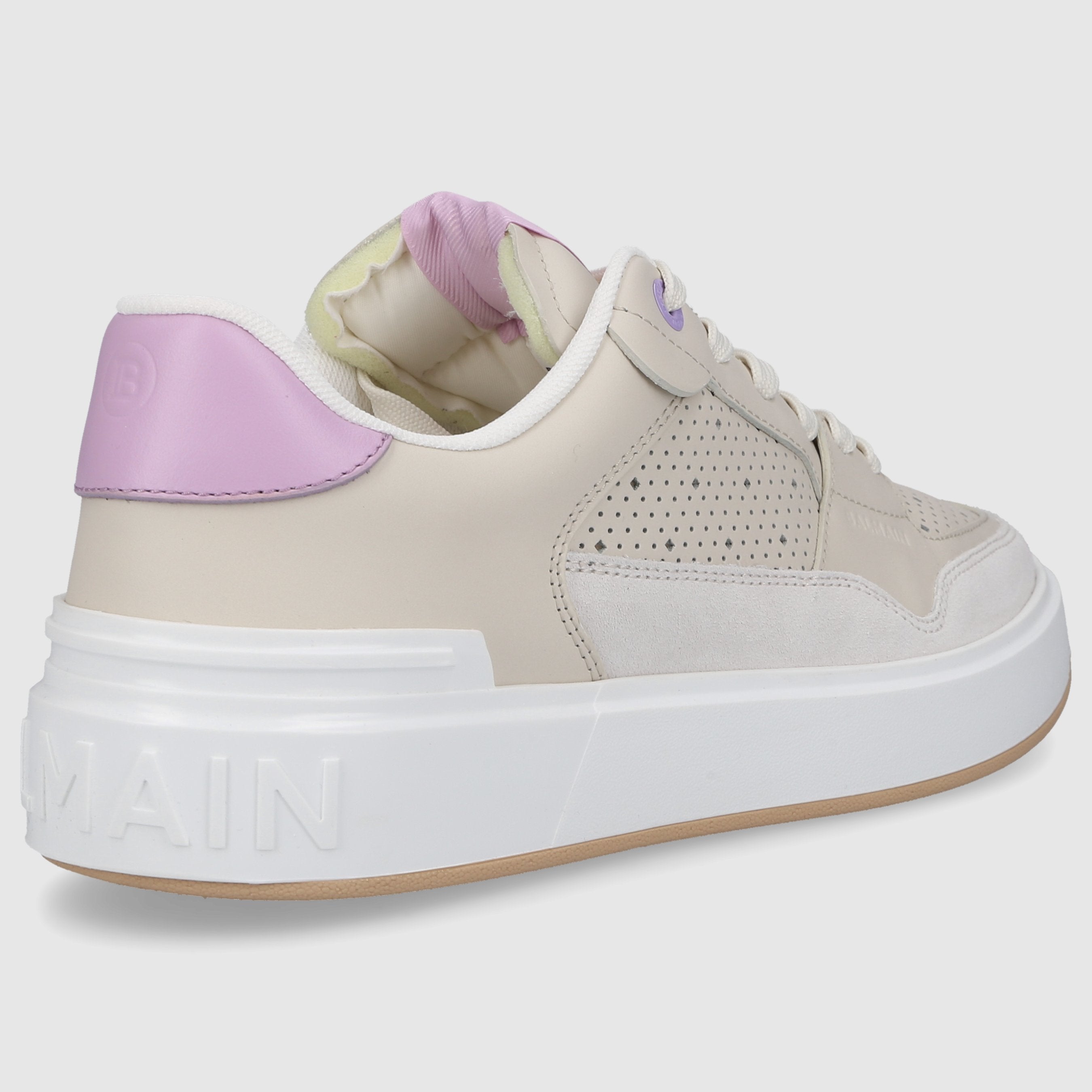Balmain Damen Sneaker low B-COURT FLIP Kalbsleder