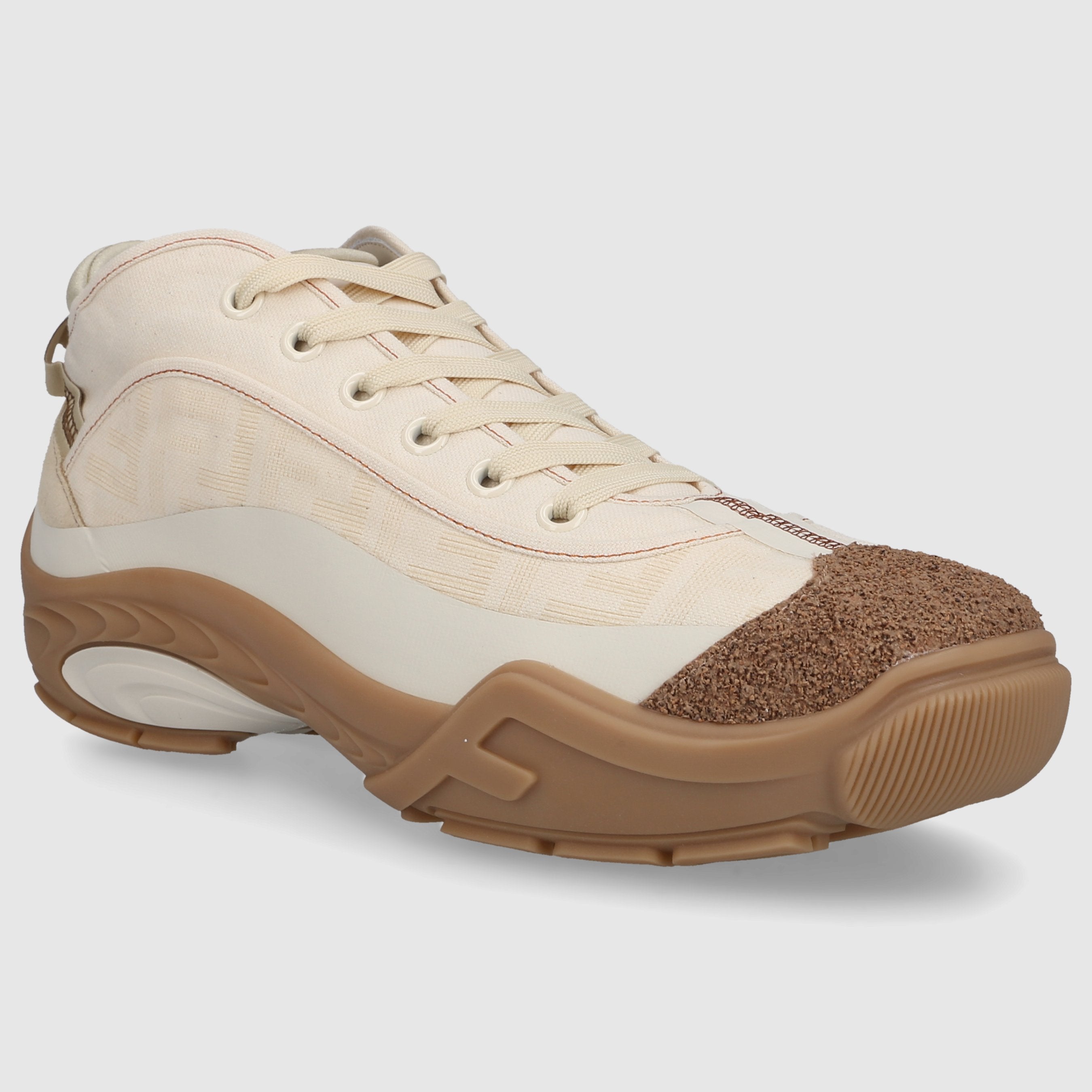 FENDI Herren Sneaker low LAB Textil