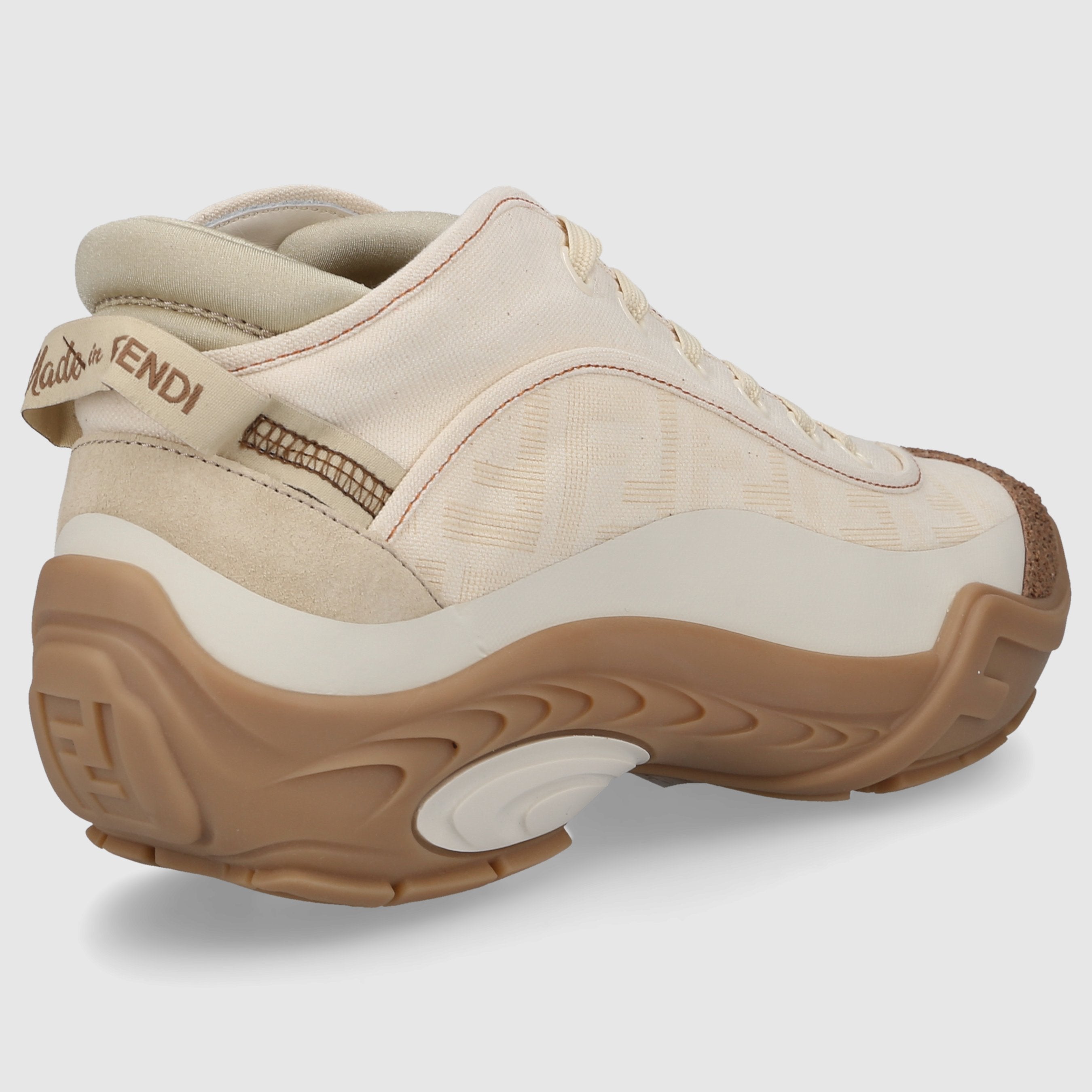 FENDI Herren Sneaker low LAB Textil
