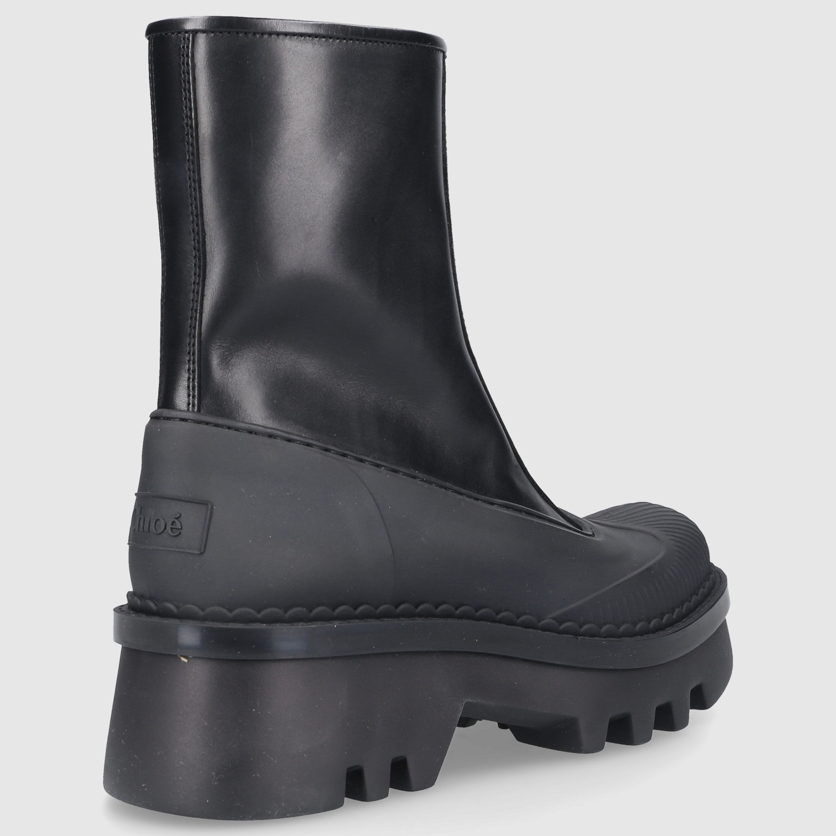 Chloé Damen Stiefeletten RAINA Kalbsleder Gummi