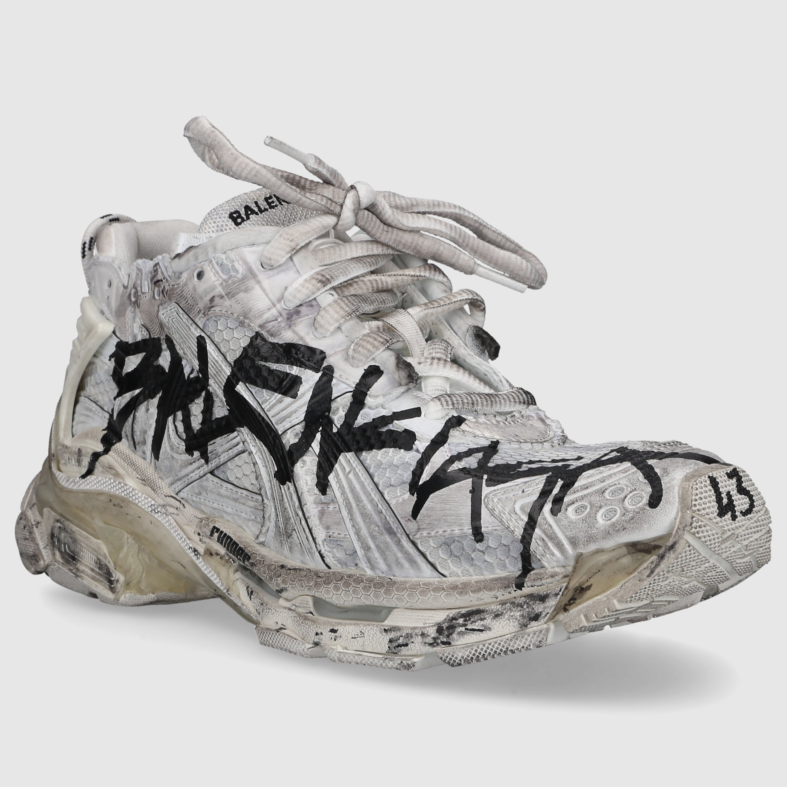 Balenciaga Herren Herrenschuhe RUNNER Materialmix