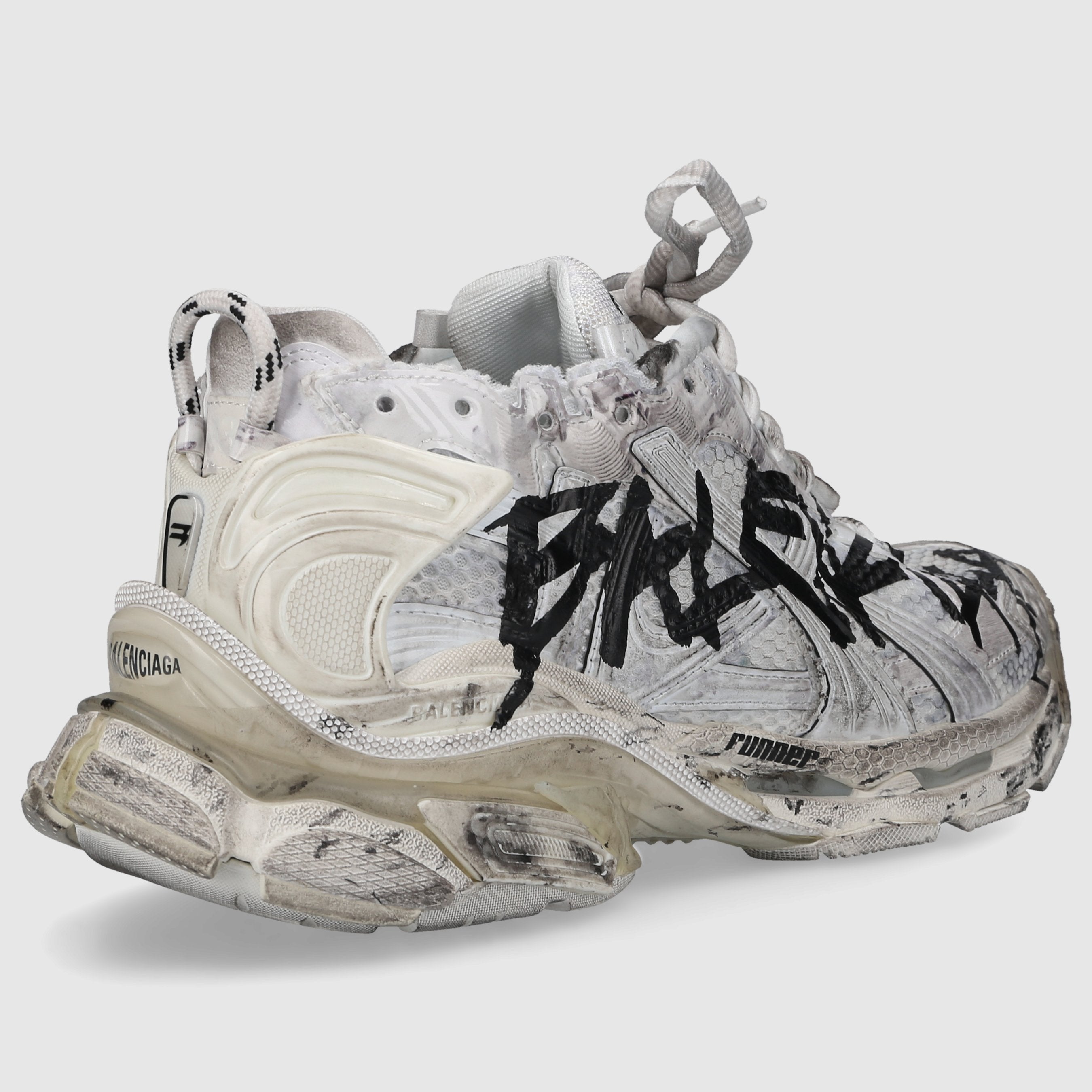 Balenciaga Herren Herrenschuhe RUNNER Materialmix
