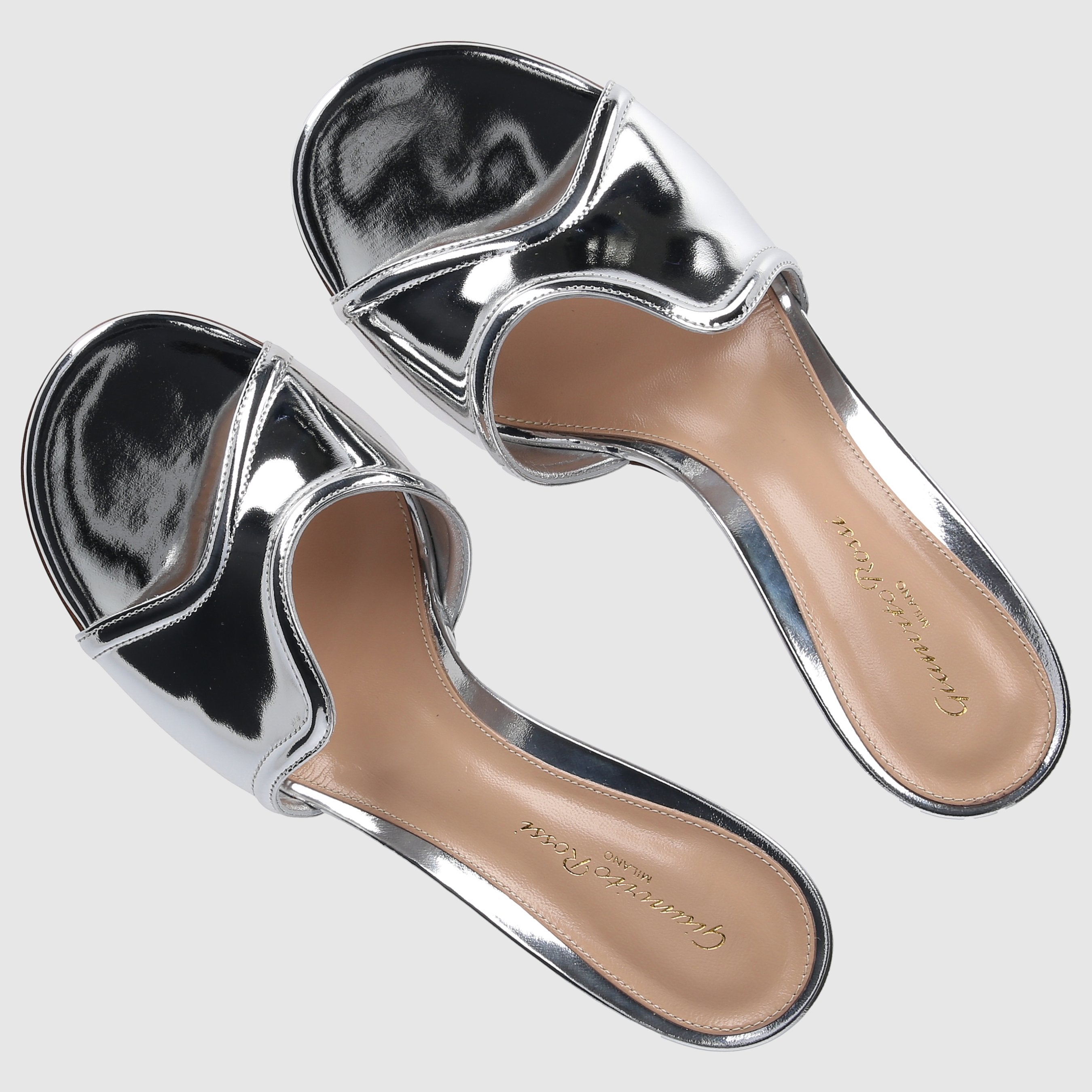 Gianvito Rossi Damen Pantoletten LUCREZIA Lackleder