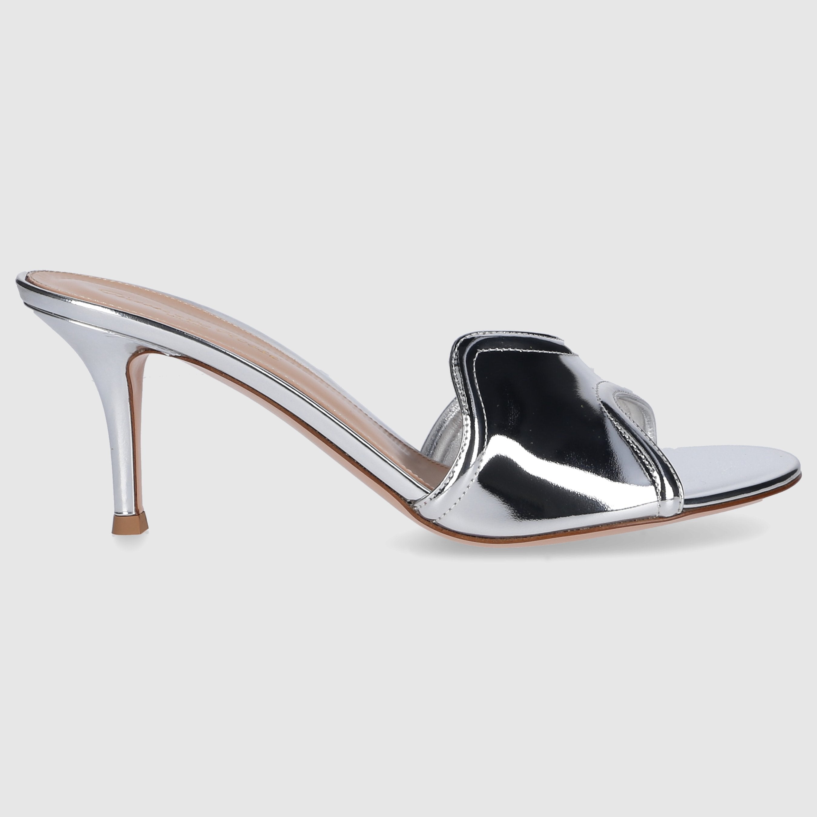 Gianvito Rossi Damen Pantoletten LUCREZIA Lackleder