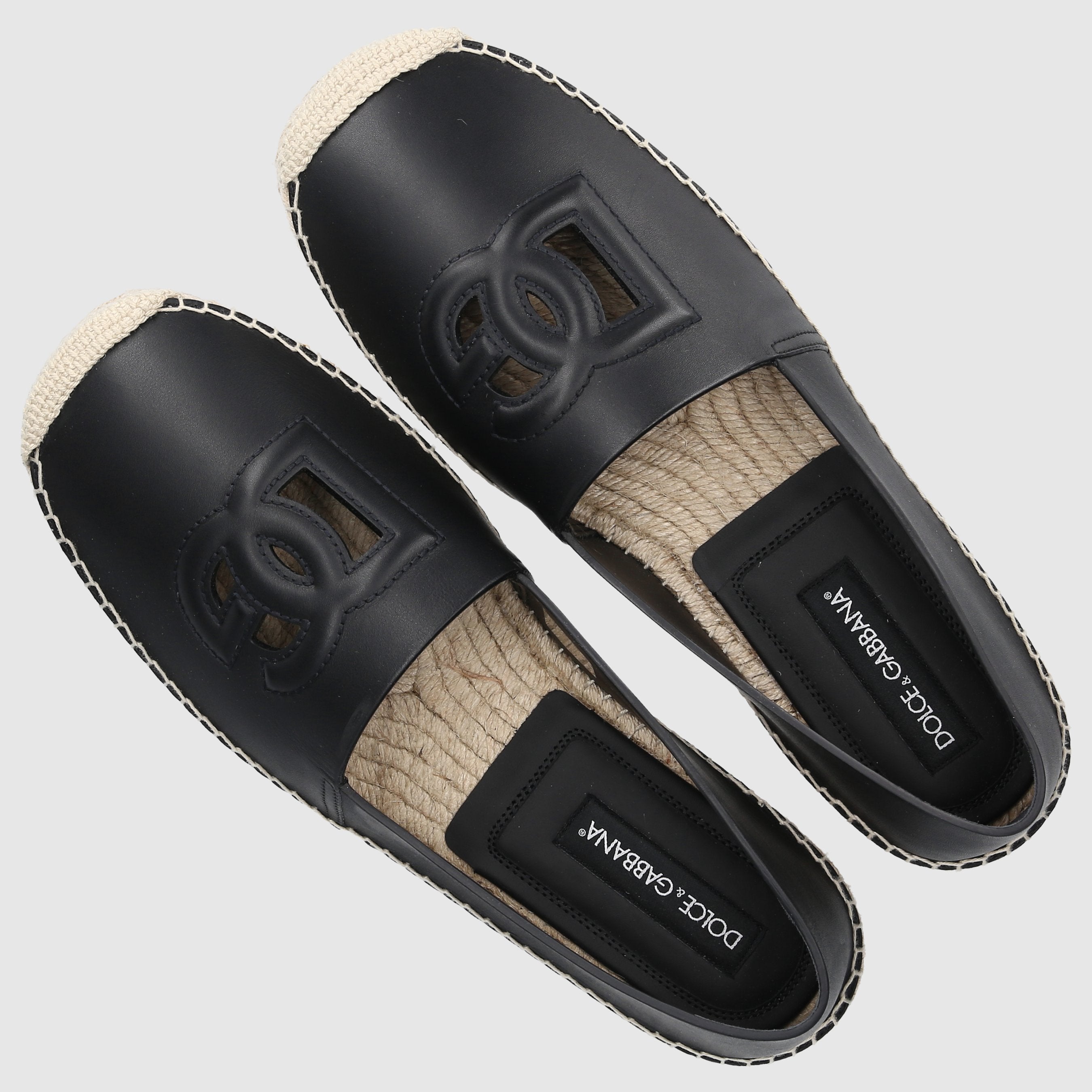 Dolce & Gabbana Herren Espadrilles 80999 Nappaleder