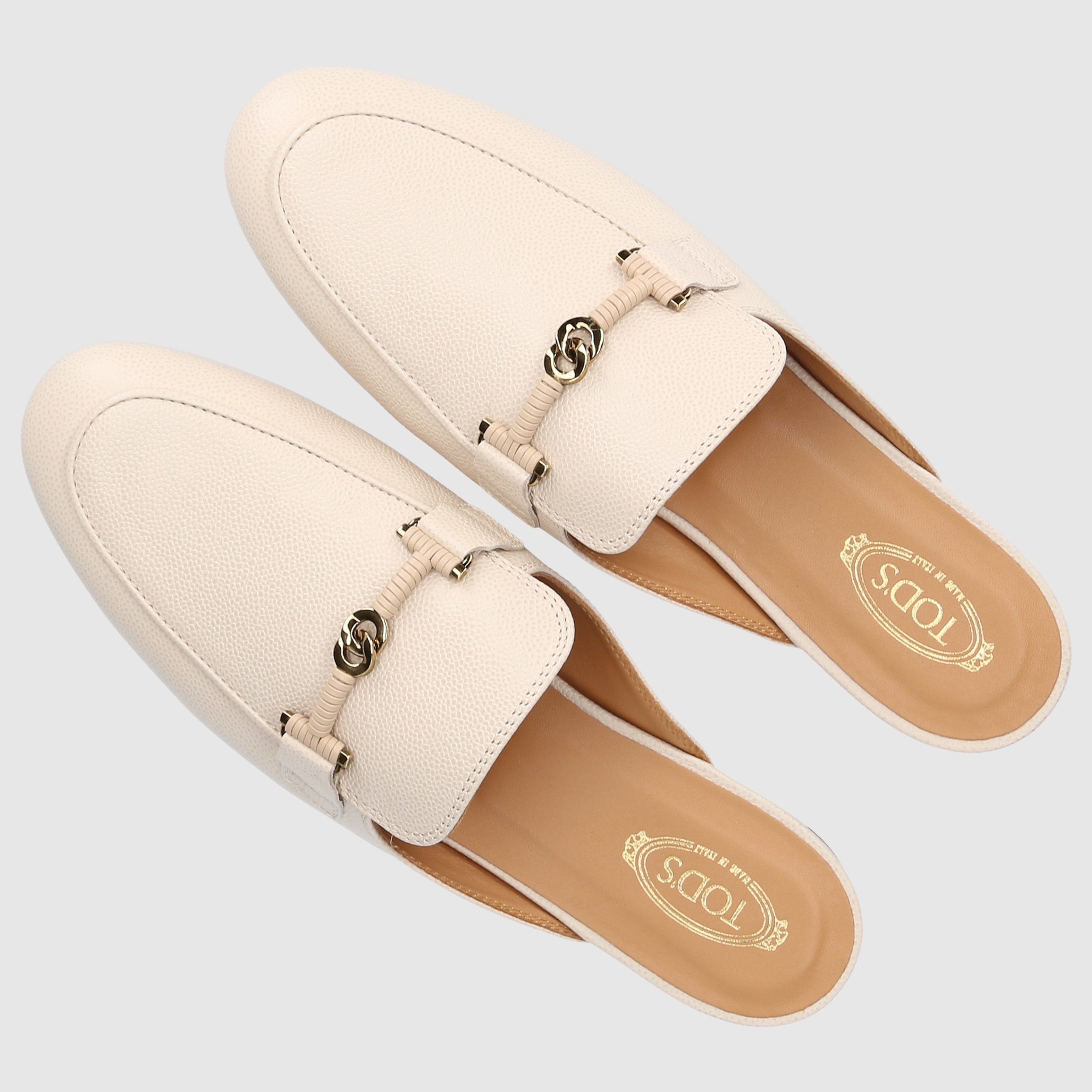 Tod's Damen Pantoletten 79A0I Kalbsleder
