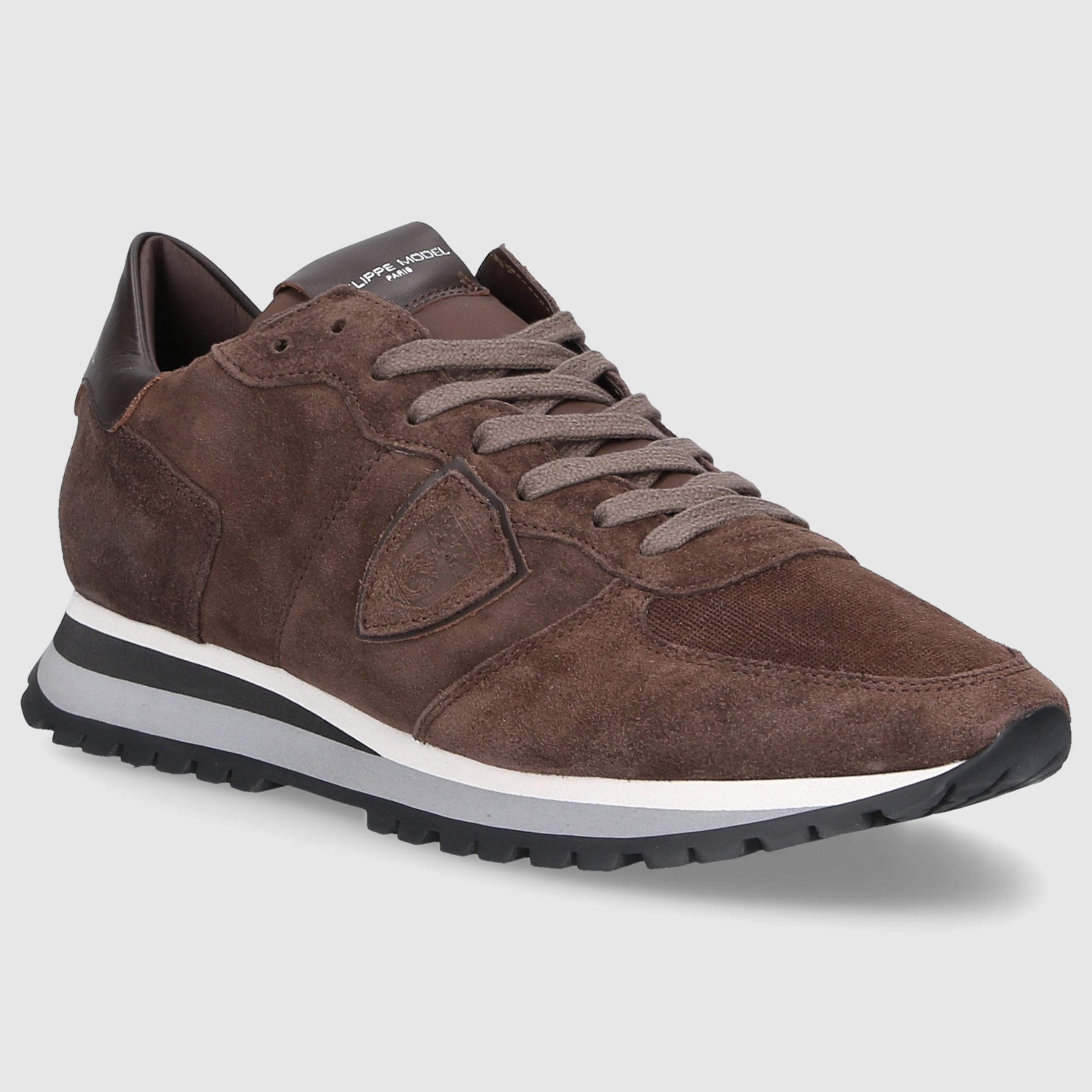 Philippe Model Herren Sneaker low TZLU Veloursleder